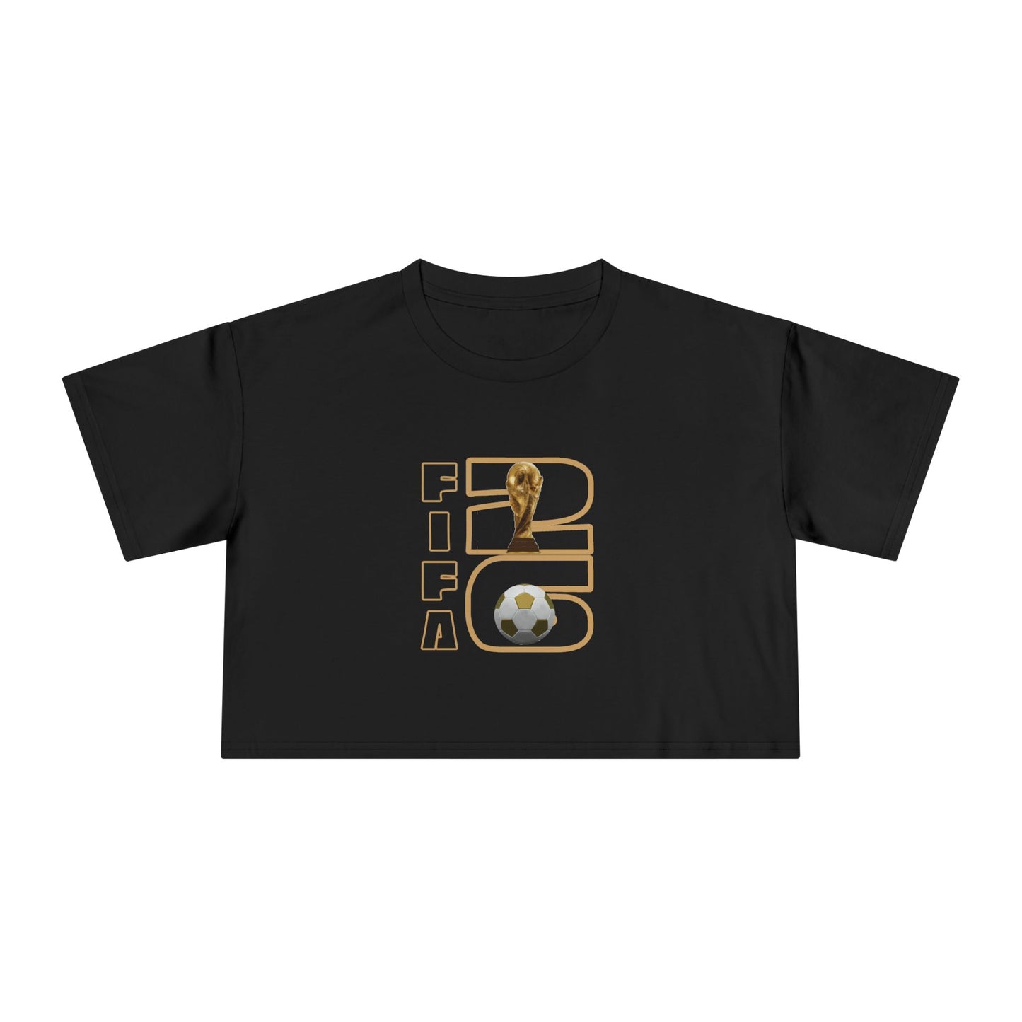Women's Crop Tee — FIFA World Cup Soccer '26 Graphic