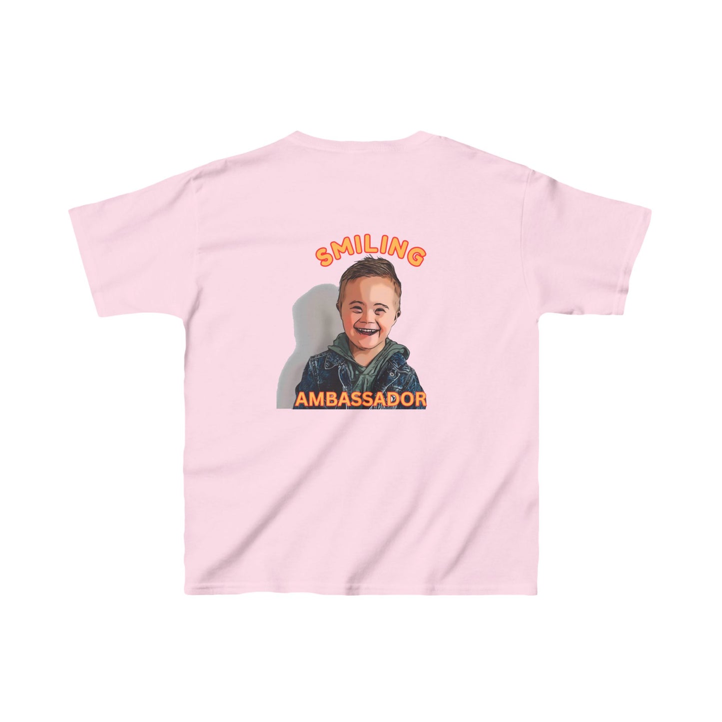 Novelty Tee Kids T-Shirt - Instagram's OurHuddyBuddy Smiling