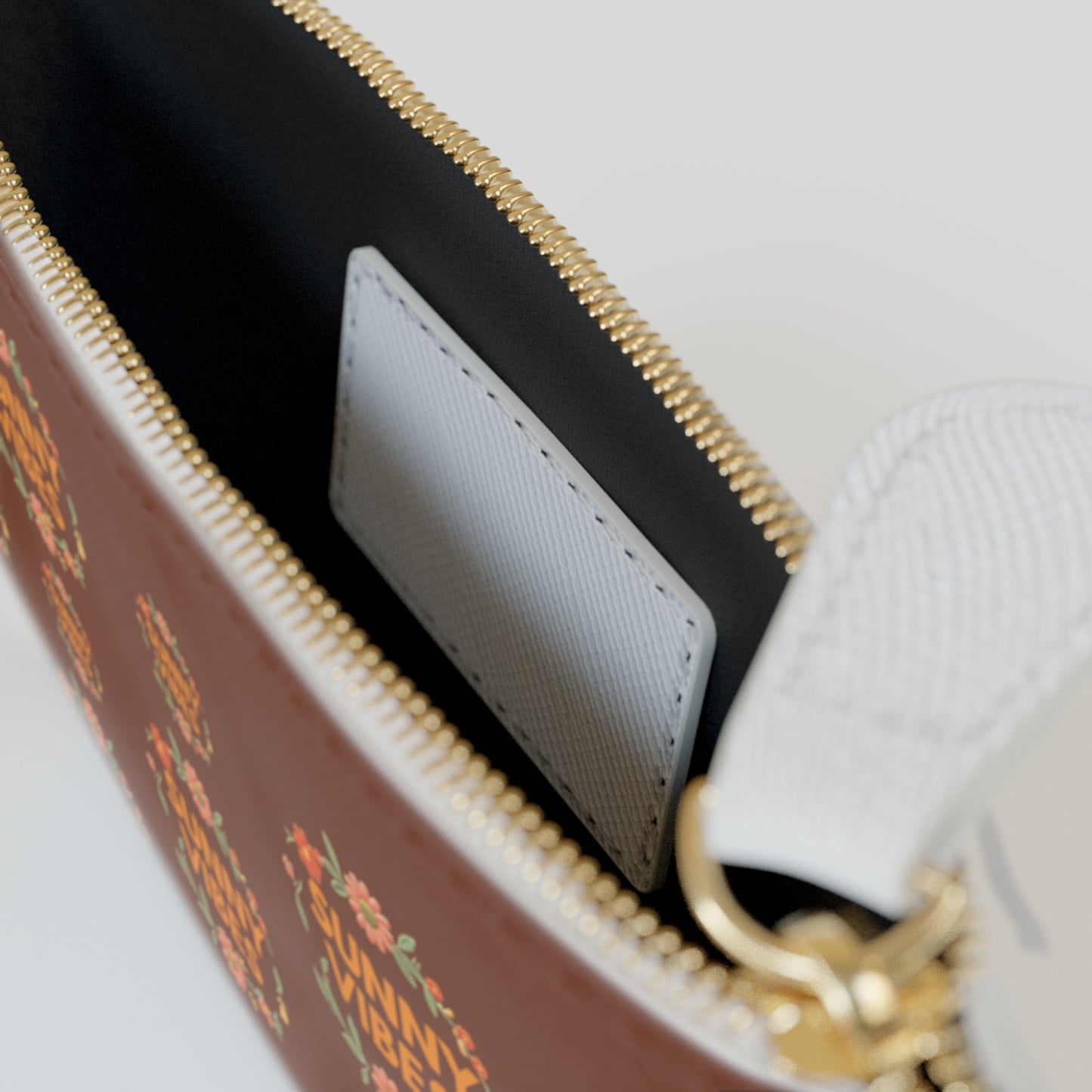 Summer Mini Clutch Bag — Sunny Vibes Floral Zip Pouch - Trending Novelties & Gifts