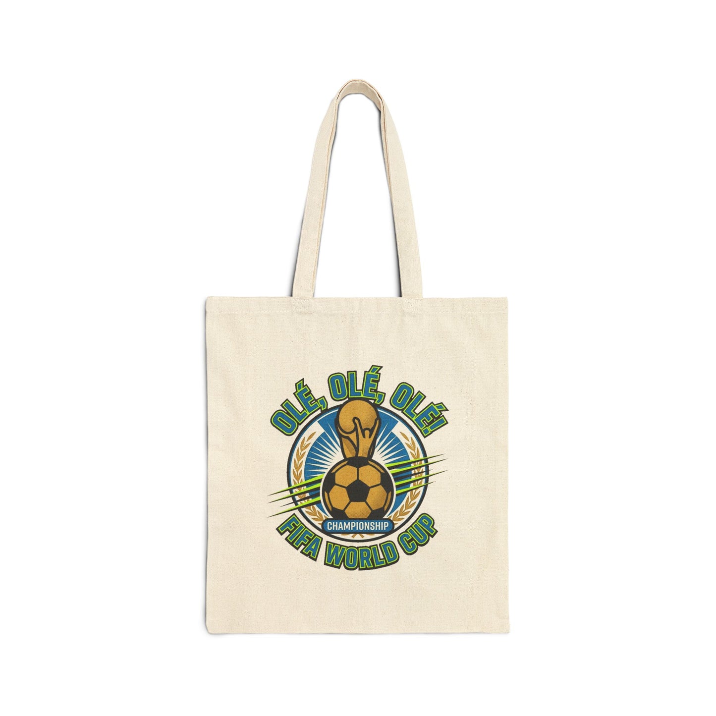 FIFA Fans' Tote Bag — "Ole, Ole, Ole" World Cup Soccer Canvas Tote - Trending Novelties & Gifts