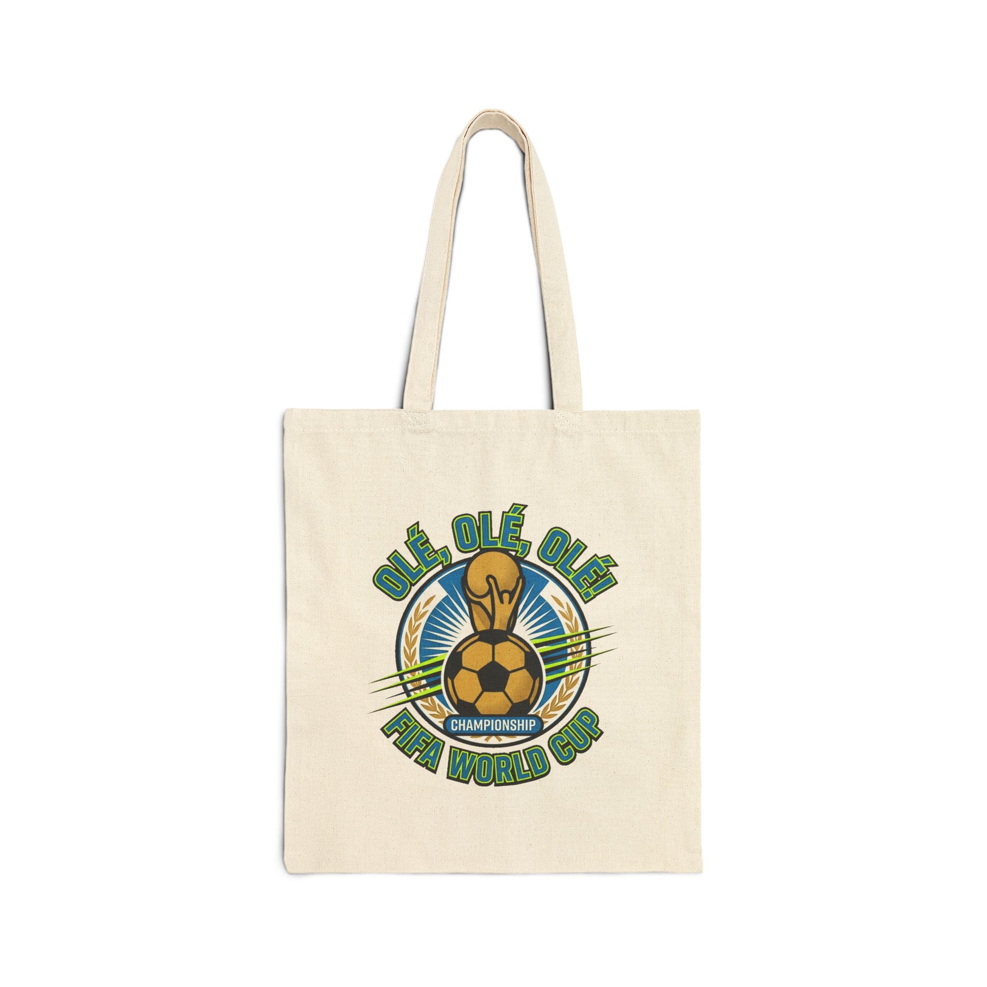 FIFA Fans' Tote Bag — "Ole, Ole, Ole" World Cup Soccer Canvas Tote - Trending Novelties & Gifts