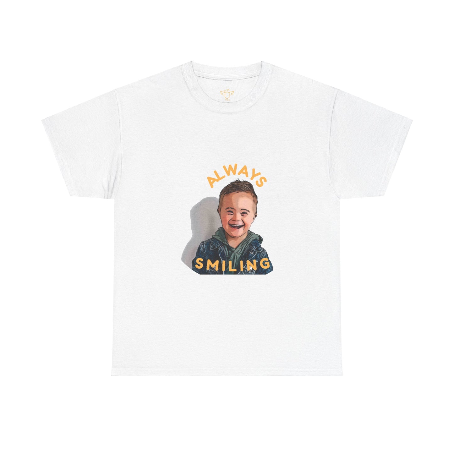 Novelty Tee for Fans of Instagram's OurHuddyBuddy Smiling Boy