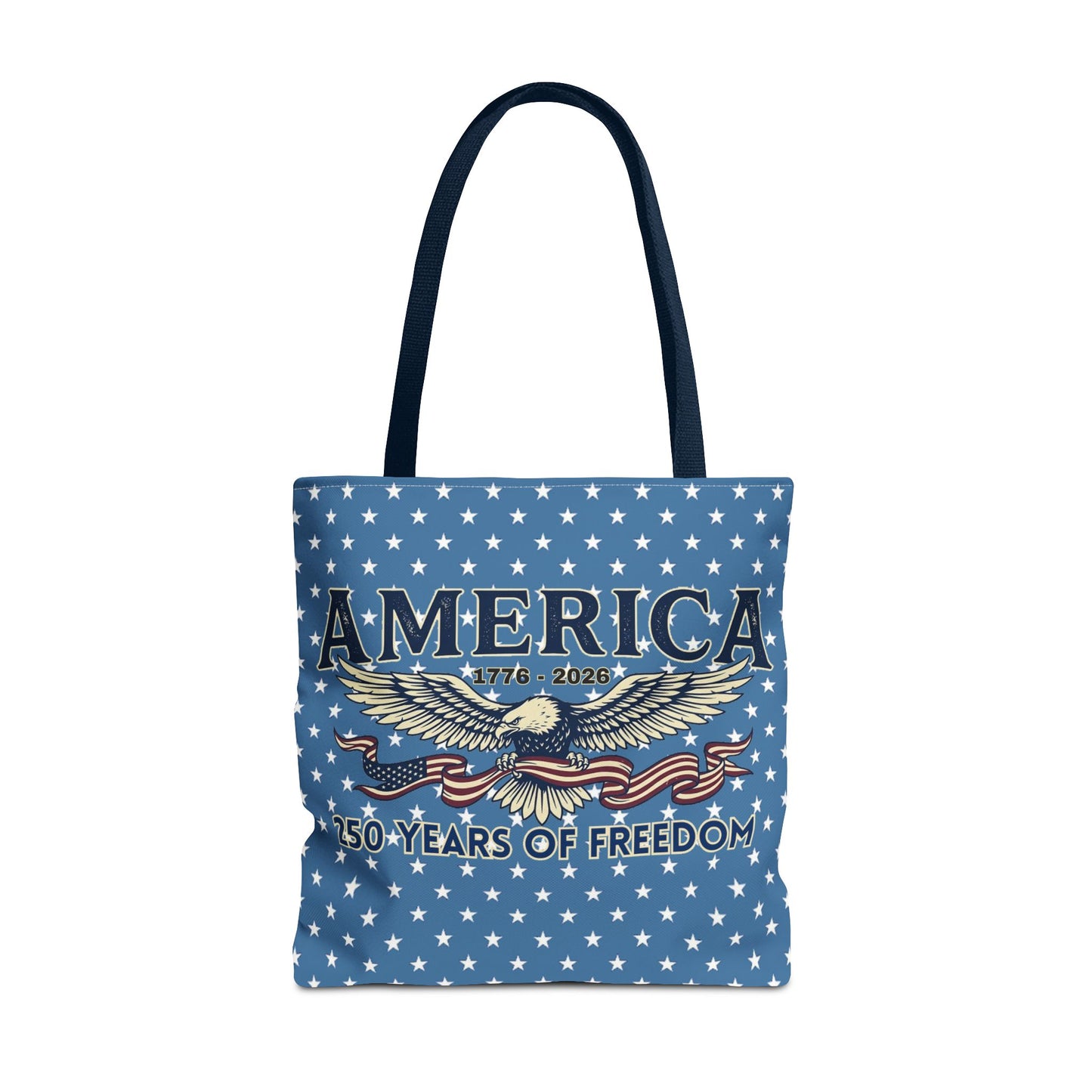 USA 250th ANNIVERSARY Patriotic Tote Bag  | America's 250 Years of Freedom" Eagle Design Tote - Trending Novelties & Gifts