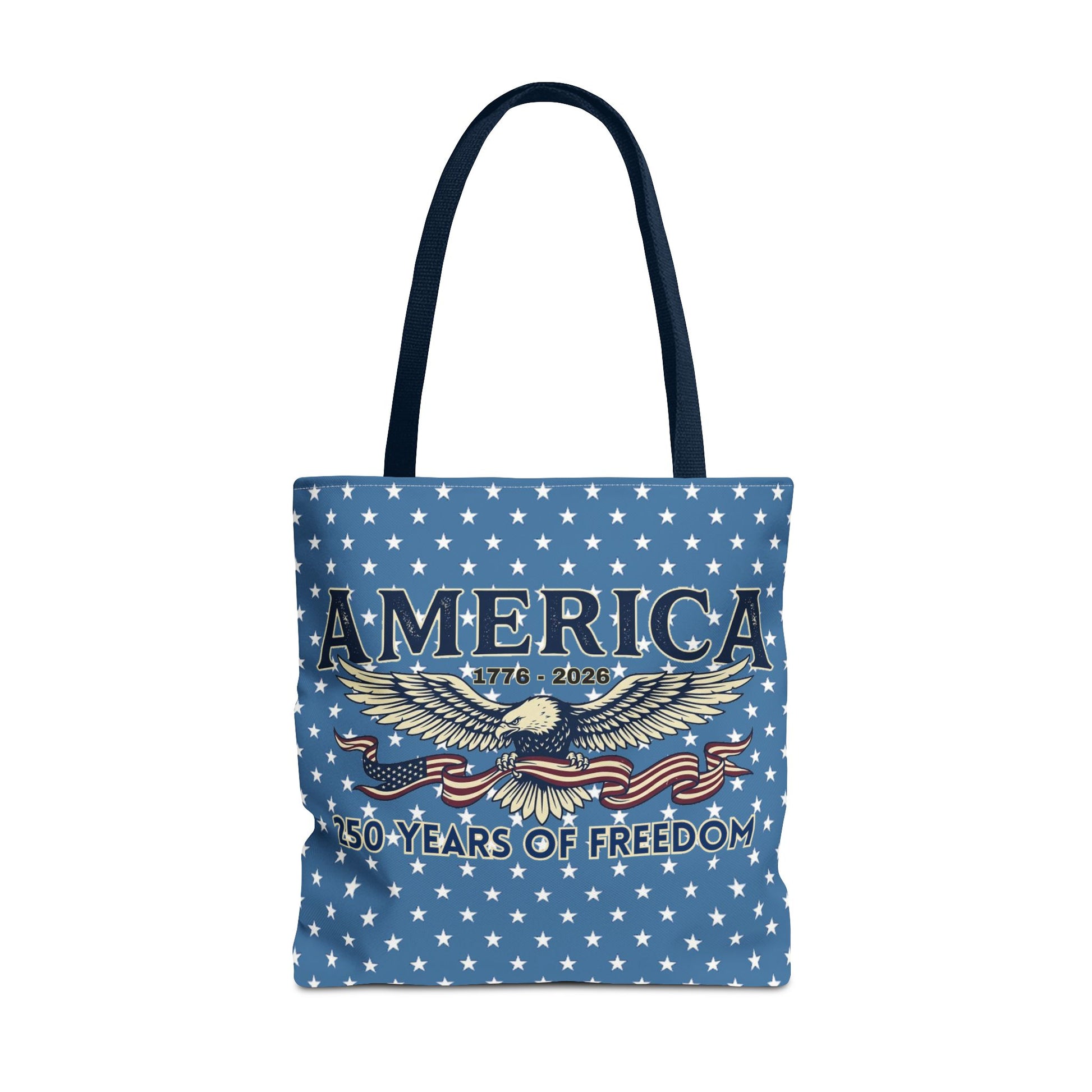 USA 250th ANNIVERSARY Patriotic Tote Bag  | America's 250 Years of Freedom" Eagle Design Tote - Trending Novelties & Gifts