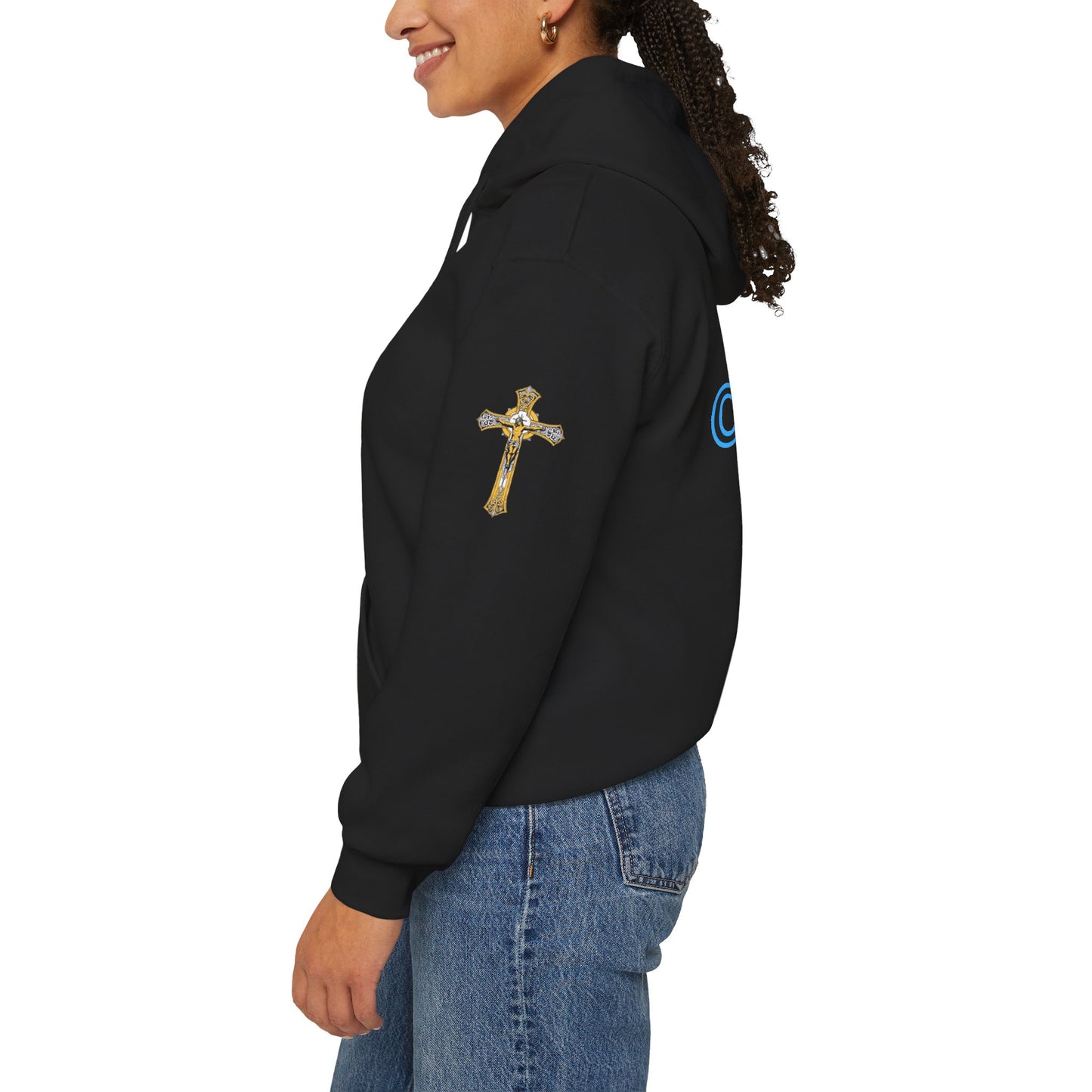 Catholic Hoodie - "Catholic: Tradition Since 33 AD" Pullover with Cross Accent (CT)