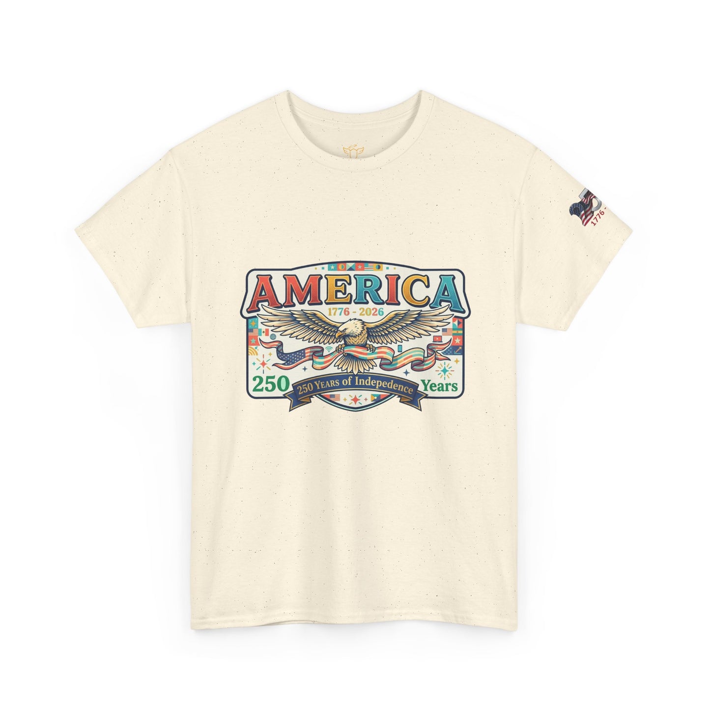 USA 250th ANNIVERSARY Vintage Graphic Tee — 250 Years Patriotic Independence Day Shirt - Trending Novelties & Gifts