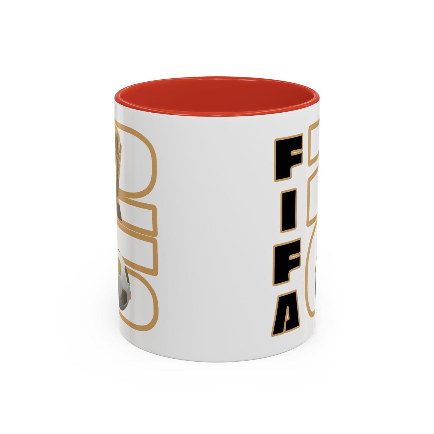 FIFA World Cup '26 Coffee Mug — Soccer Trophy & Ball Graphic 11/15oz