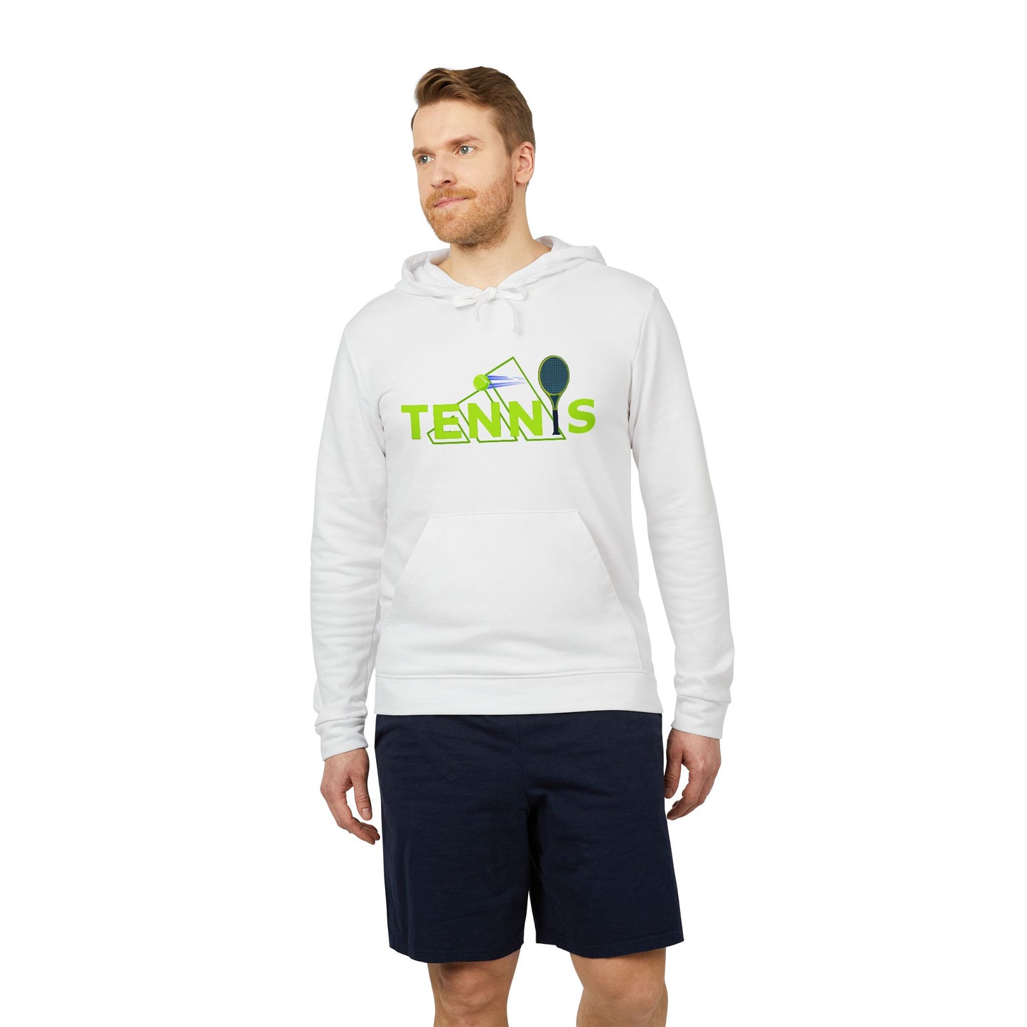 Adidas Tennis Fan Creative Graphic Hoodie