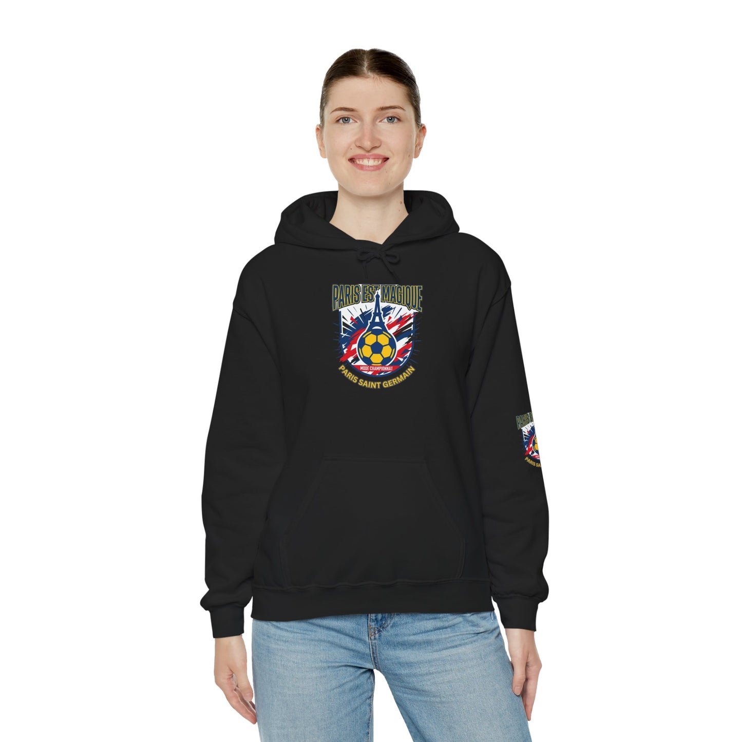 Paris Saint Germain Soccer Crest Hoodie | Paris Saint Germain Soccer Fans Hoodie