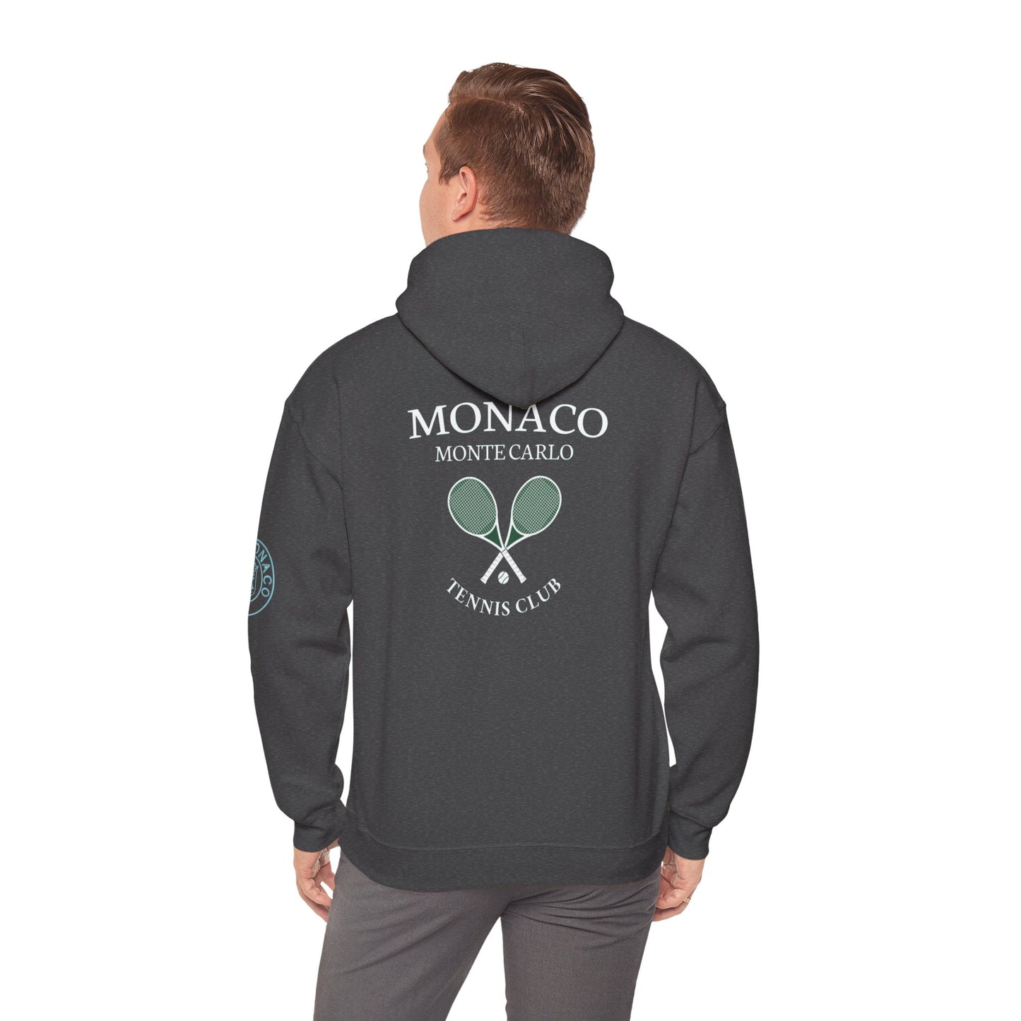 Monaco Monte Carlo Tennis Club Hoodie — Casual Sportswear for Players & Fans.