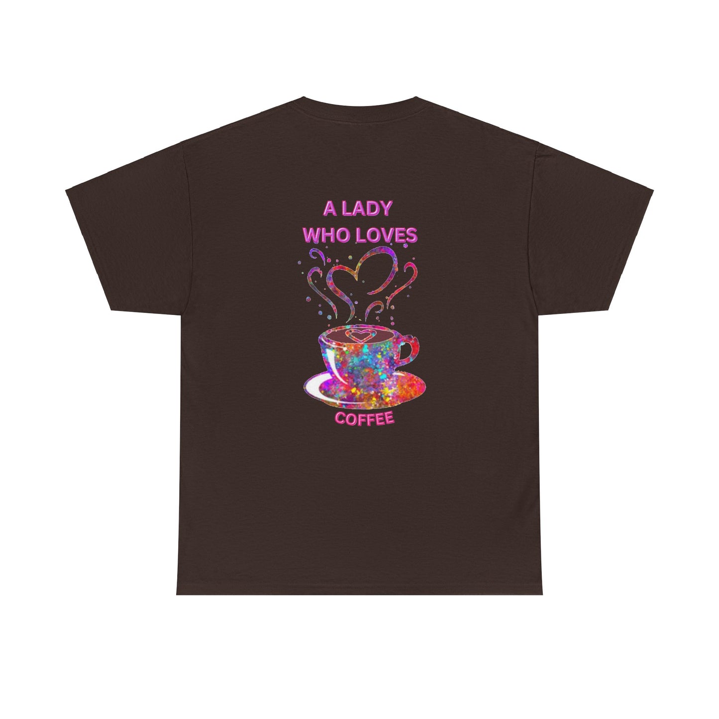 Coffee Lover Cotton Tee - For Women Who Love Coffee