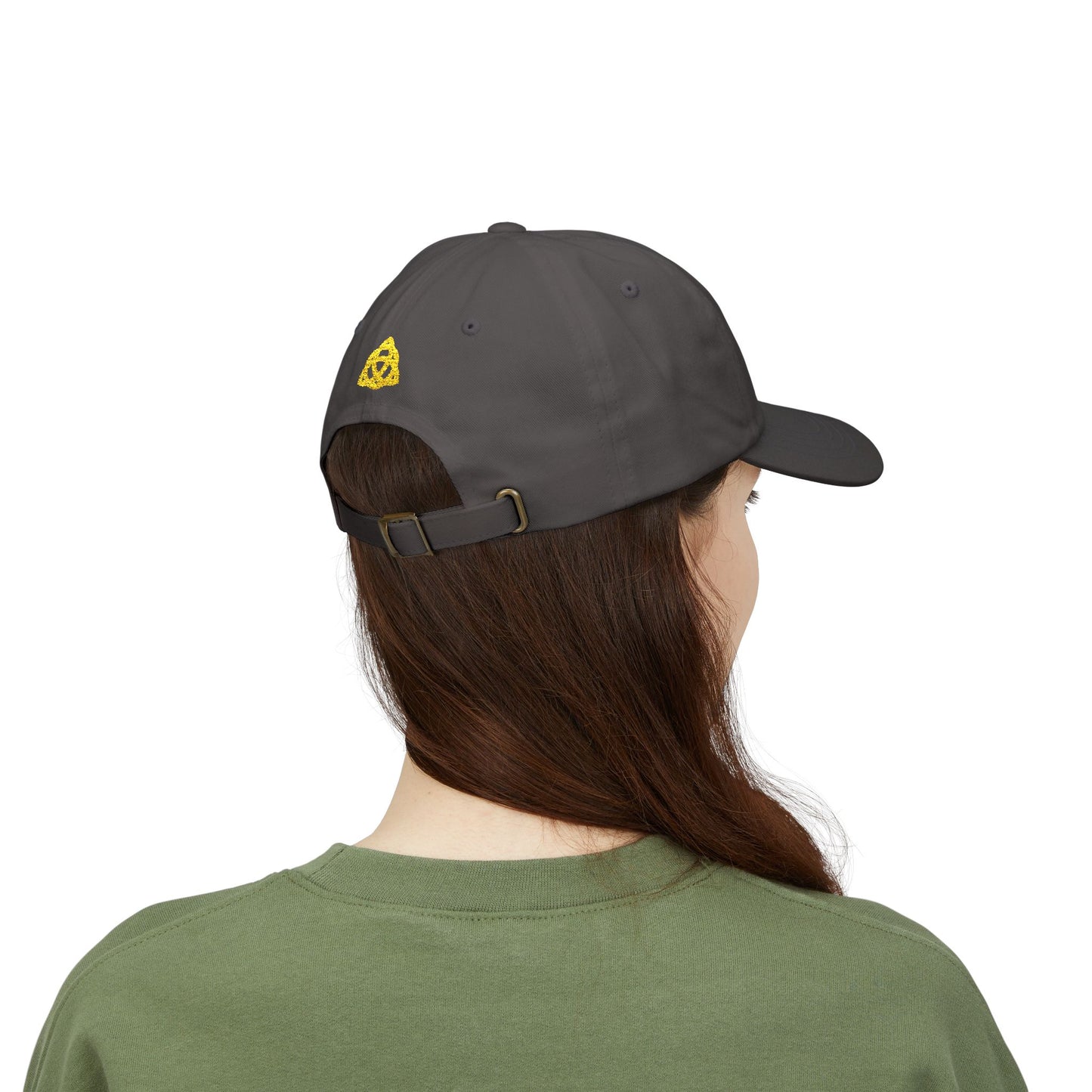 Celtic Faith Hope Love Cap — Embroidered Celtic Christian Symbols Baseball Cap (EM)