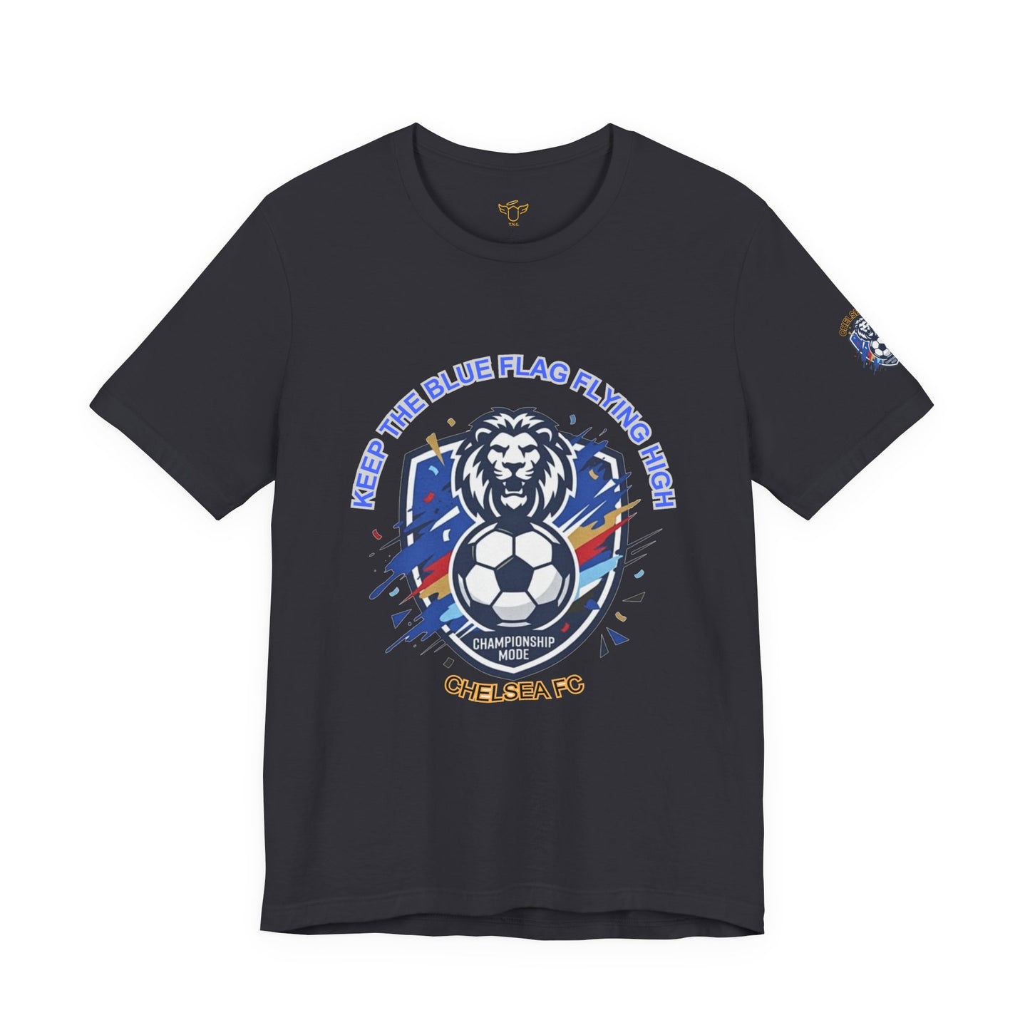 Keep the Blue Flag Flying High Tee | Retro Soccer, Chelsea Pride - Trending Novelties & Gifts