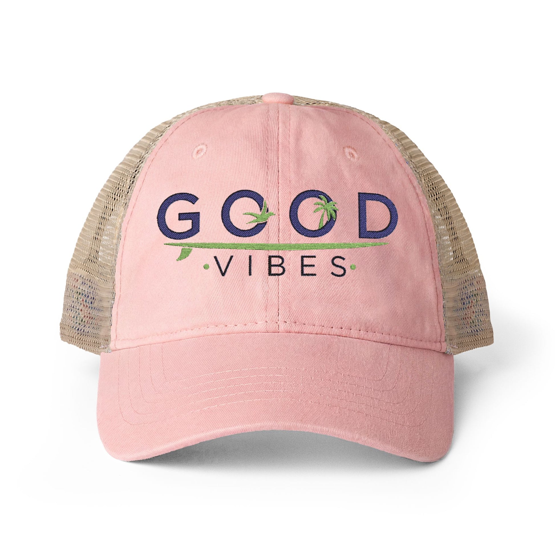 Women's Washed Mesh-Back Cap, Summer Cap - Trending Novelties & Gifts