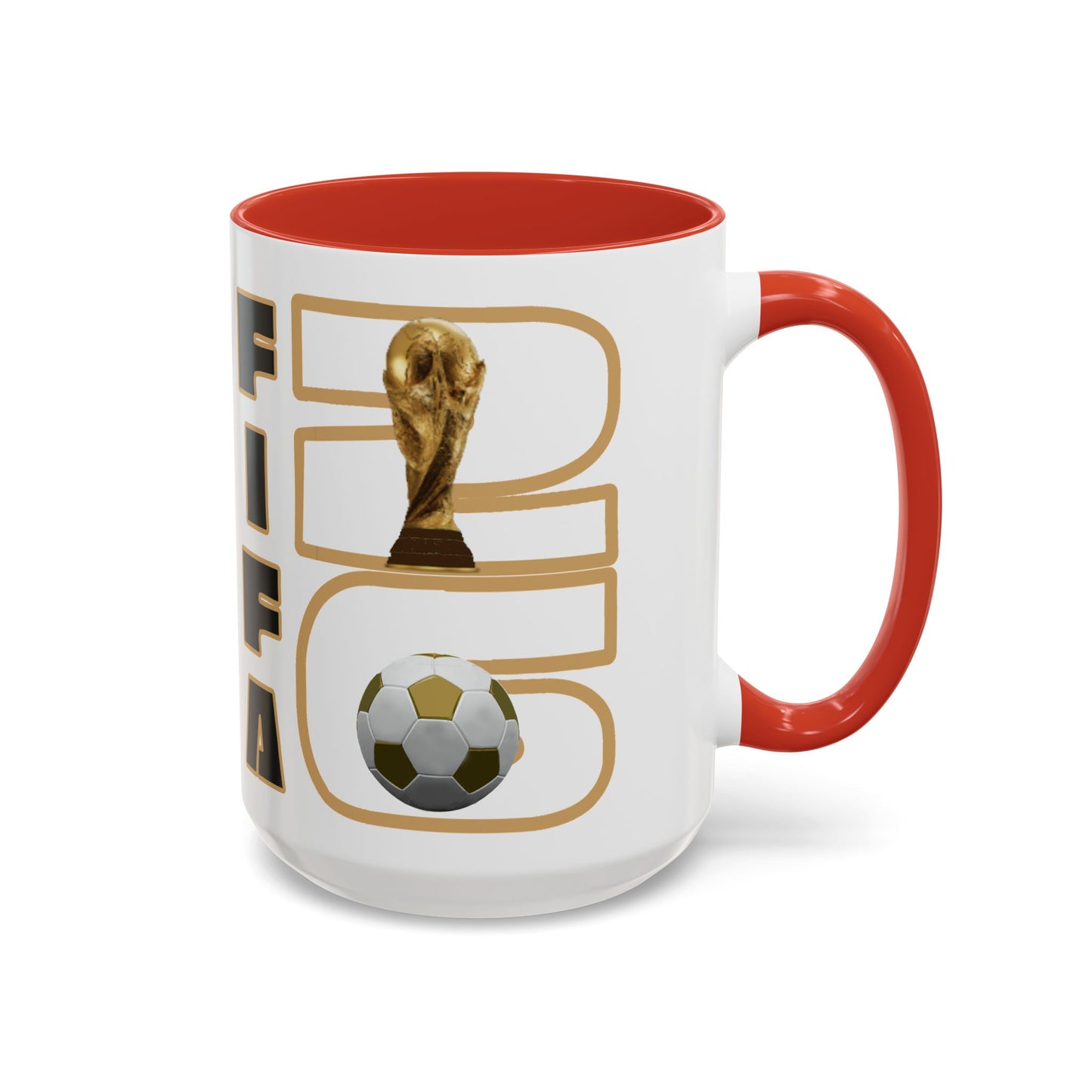 FIFA World Cup '26 Coffee Mug — Soccer Trophy & Ball Graphic 11/15oz - Trending Novelties & Gifts