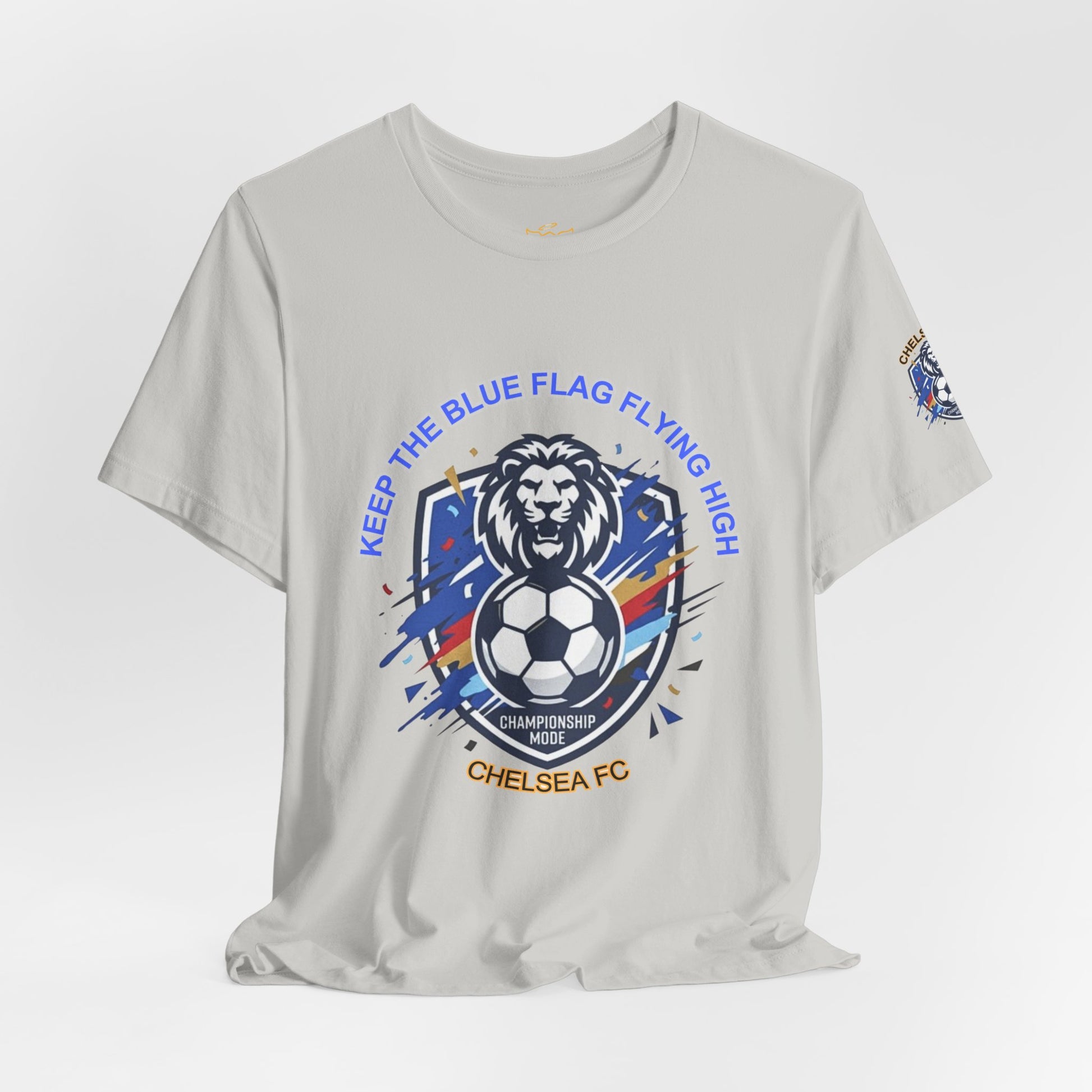 Keep the Blue Flag Flying High Tee | Retro Soccer, Chelsea Pride - Trending Novelties & Gifts