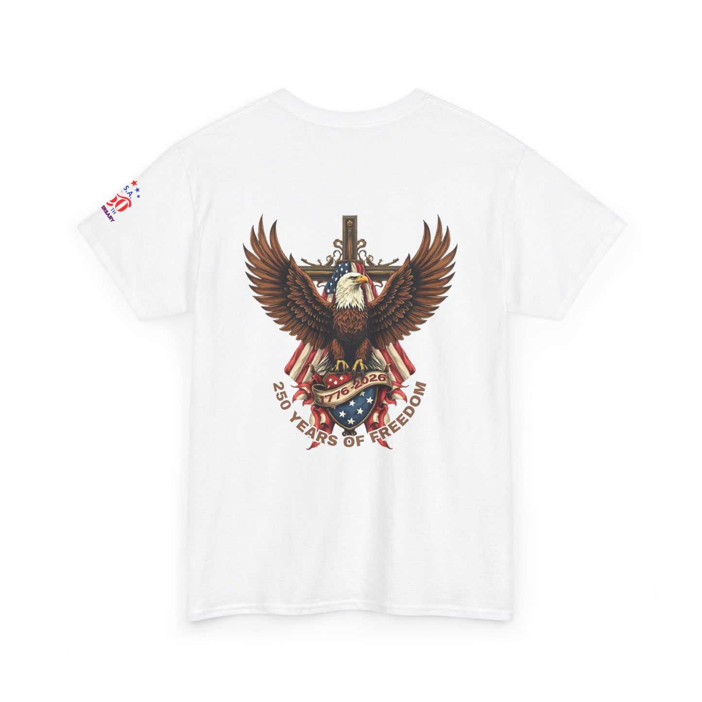 Patriotic Eagle Tee — 250 Years of Freedom Graphic T‑Shirt (USA 250th)
