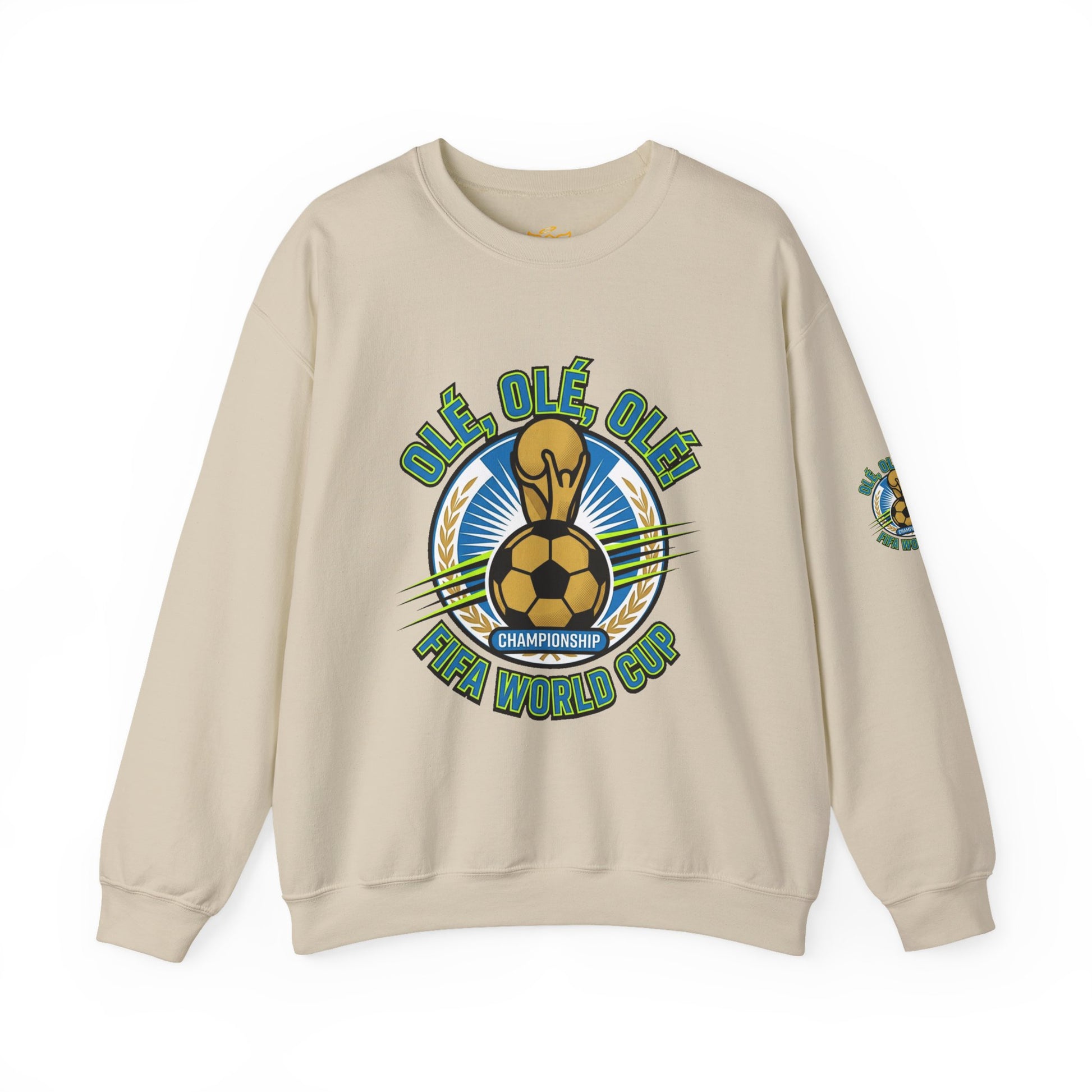 World Cup '26 Soccer Crewneck Sweatshirt — "Olé Olé Olé" Championship Design - Trending Novelties & Gifts