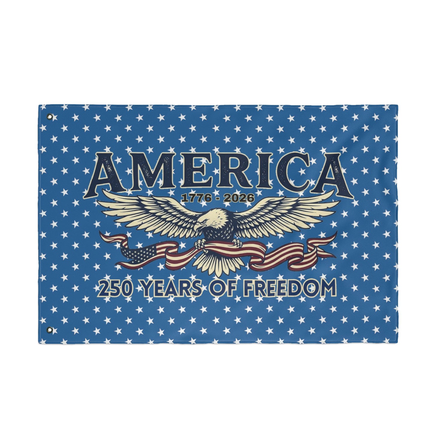 America 250 Years of Freedom Double-Sided Flag with Eagle | USA 250th ANNIVERSARY Double-Sided Flag - Trending Novelties & Gifts
