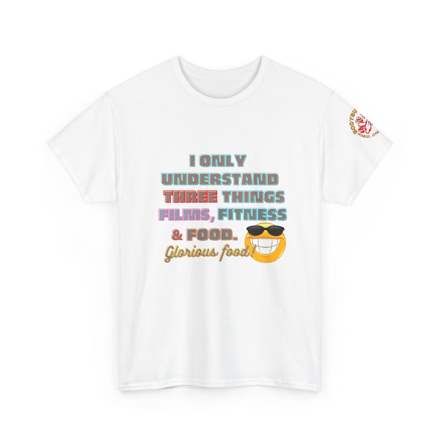 Funny Fitness Quotes Unisex Heavy Cotton Tee. FQT