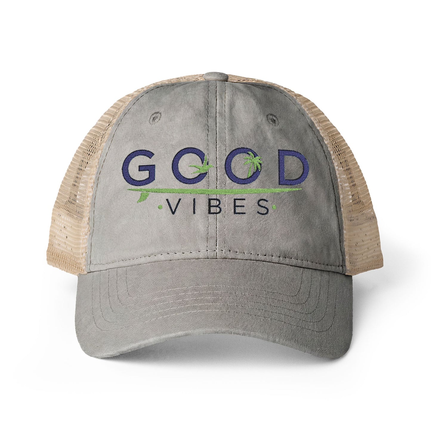 Women's Washed Mesh-Back Cap, Summer Cap - Trending Novelties & Gifts