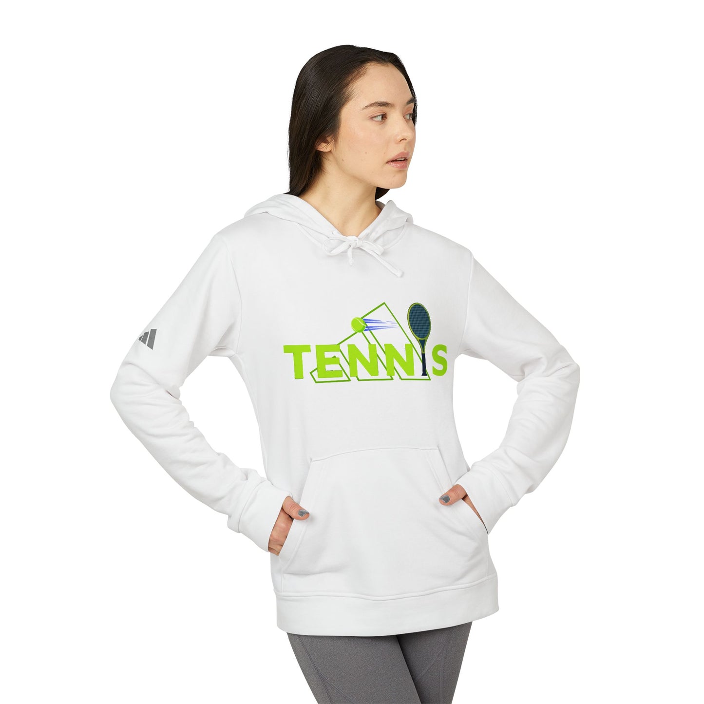 Adidas Tennis Fan Creative Graphic Hoodie