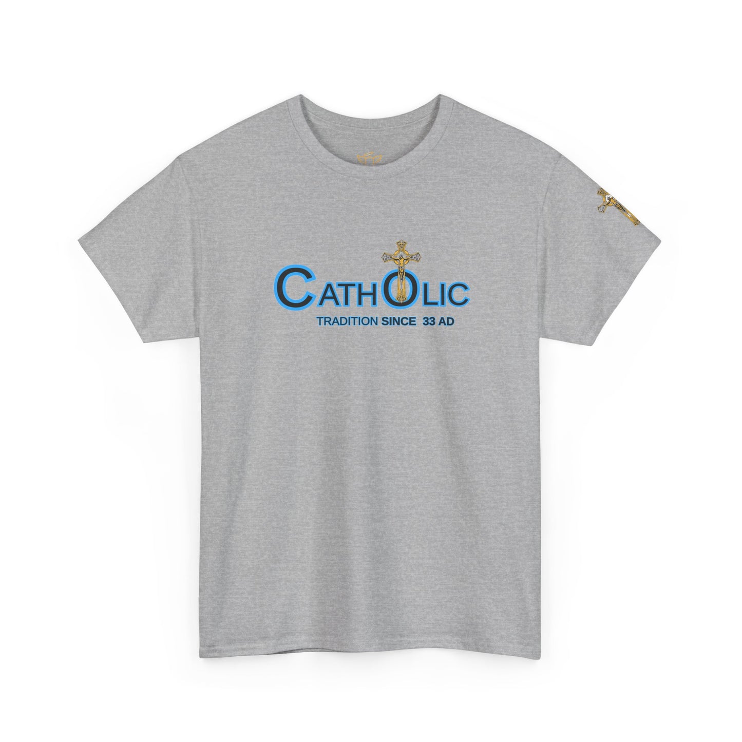 Catholic T‑Shirt "Catholic — Tradition Since 33 AD" — Christian Faith Tee (CT)