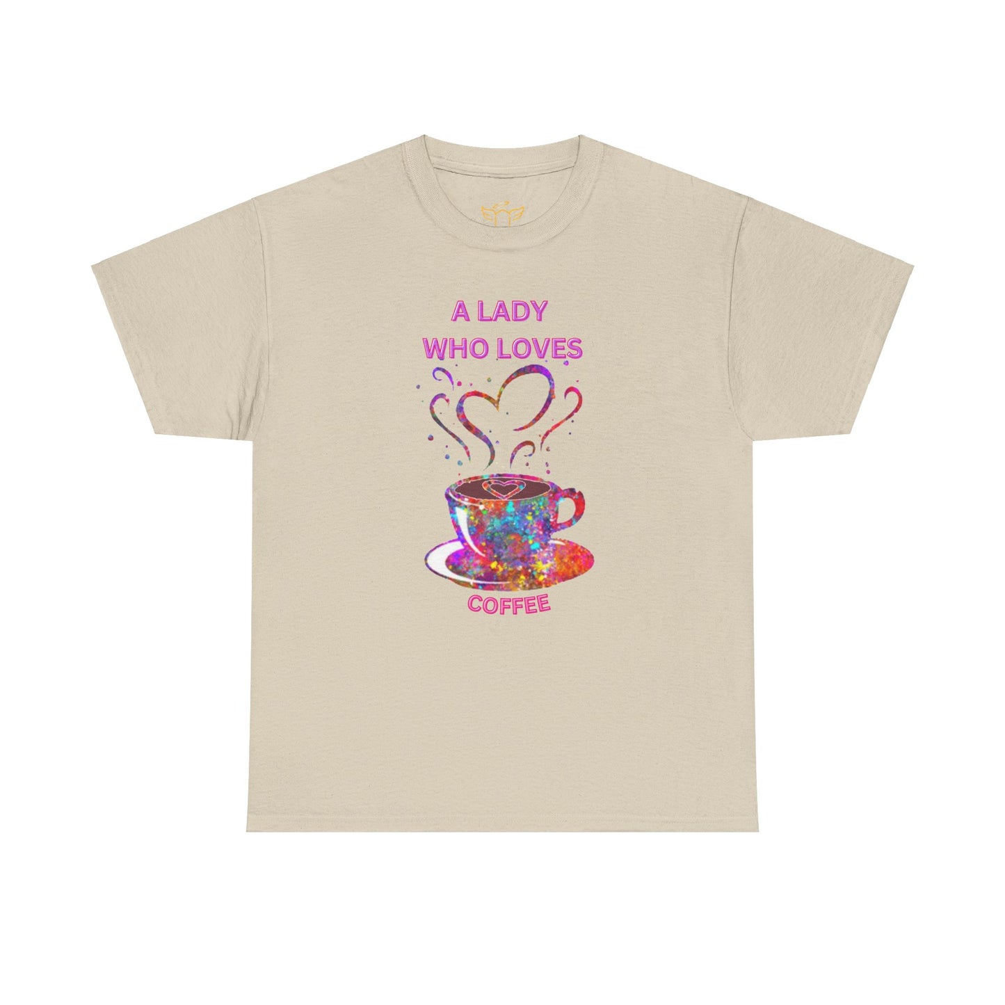 Coffee Lover Cotton Tee - For Women Who Love Coffee