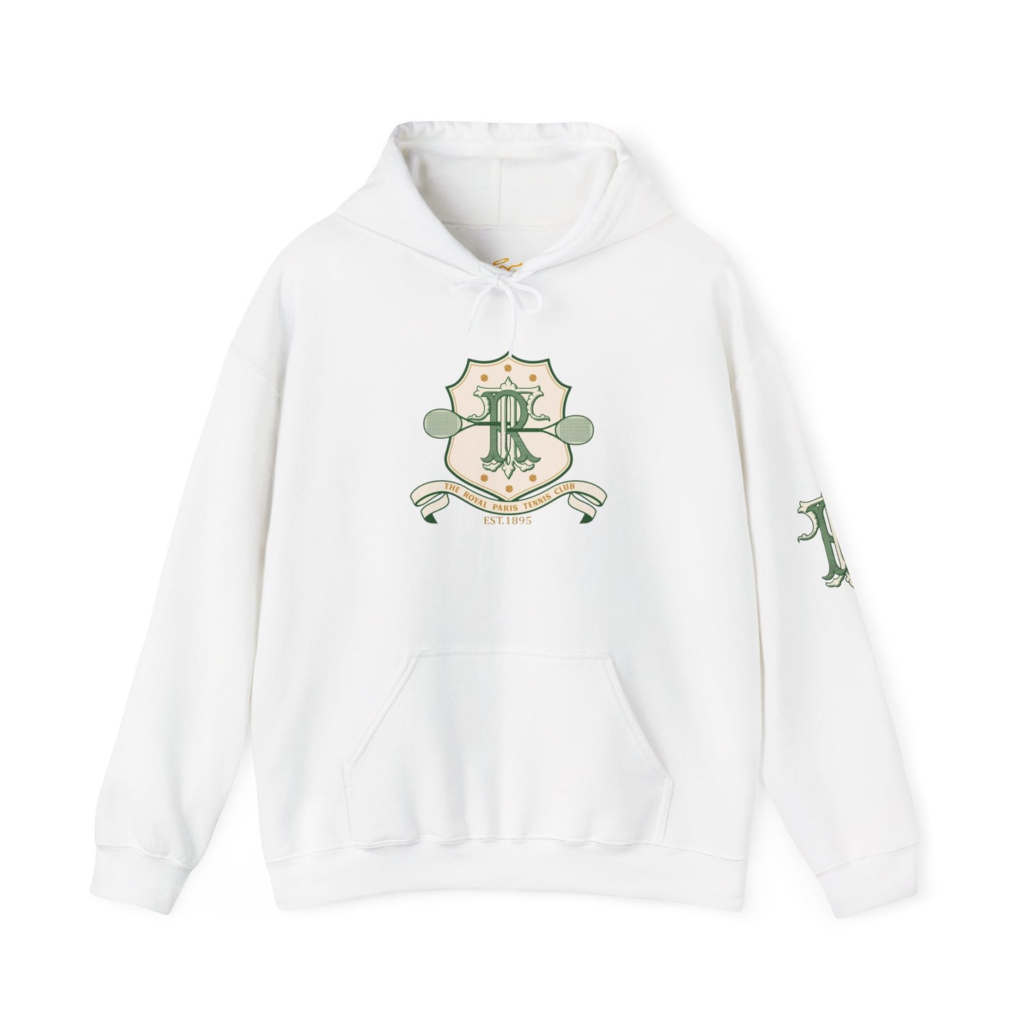 The Royal Paris Tennis Club Hoodie – Vintage Tennis  Crest Pullover