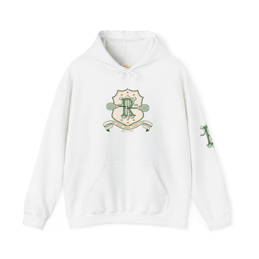 The Royal Paris Tennis Club Hoodie – Vintage Tennis  Crest Pullover - Trending Novelties & Gifts