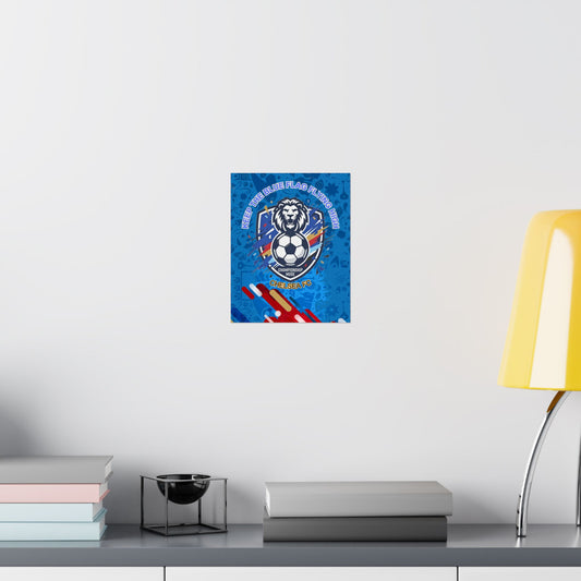 Chelsea FC Soccer Poster — "Keep The Blue Flag Flying High" Matte Vertical Print - Trending Novelties & Gifts