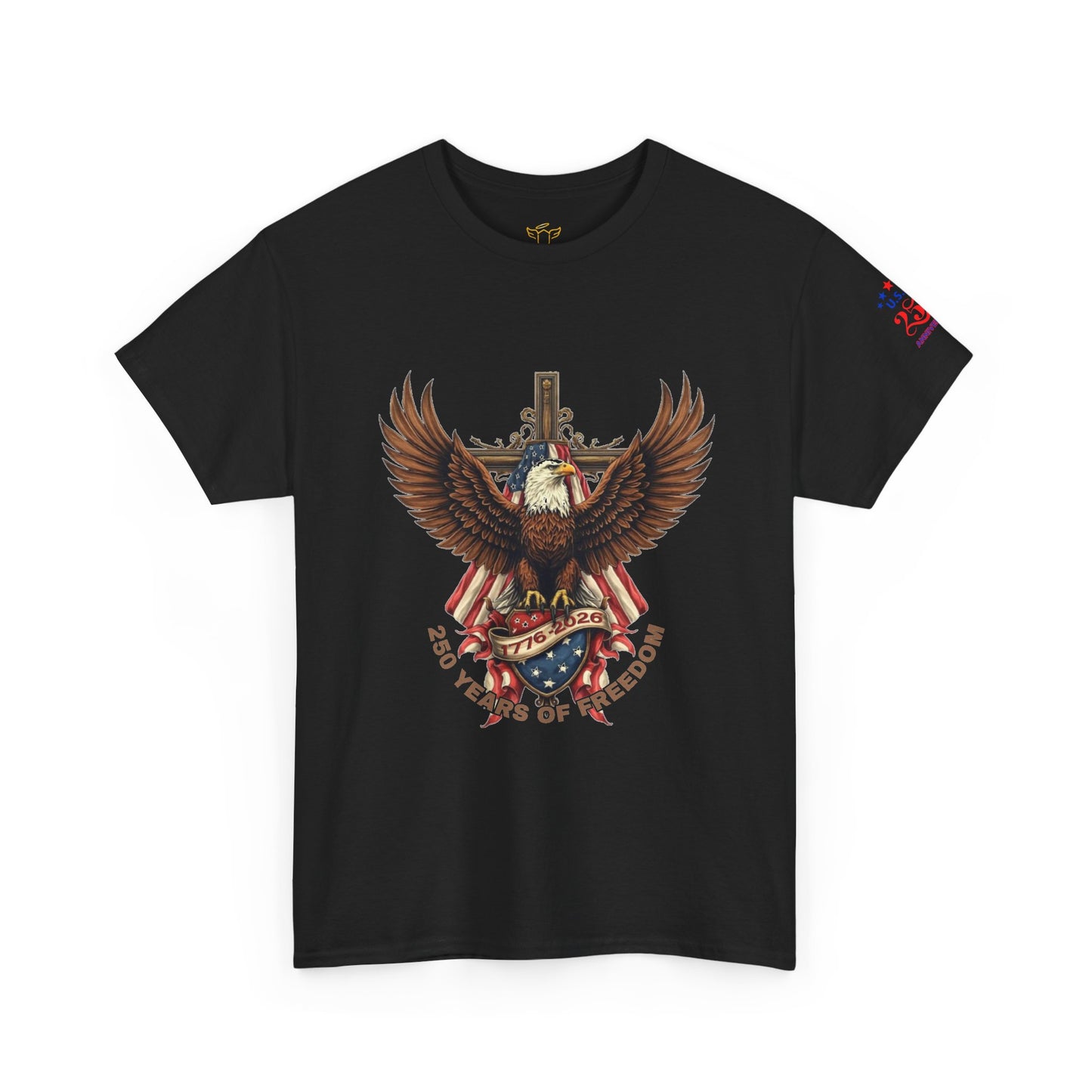 Patriotic Eagle Tee — 250 Years of Freedom Graphic T‑Shirt (USA 250th)