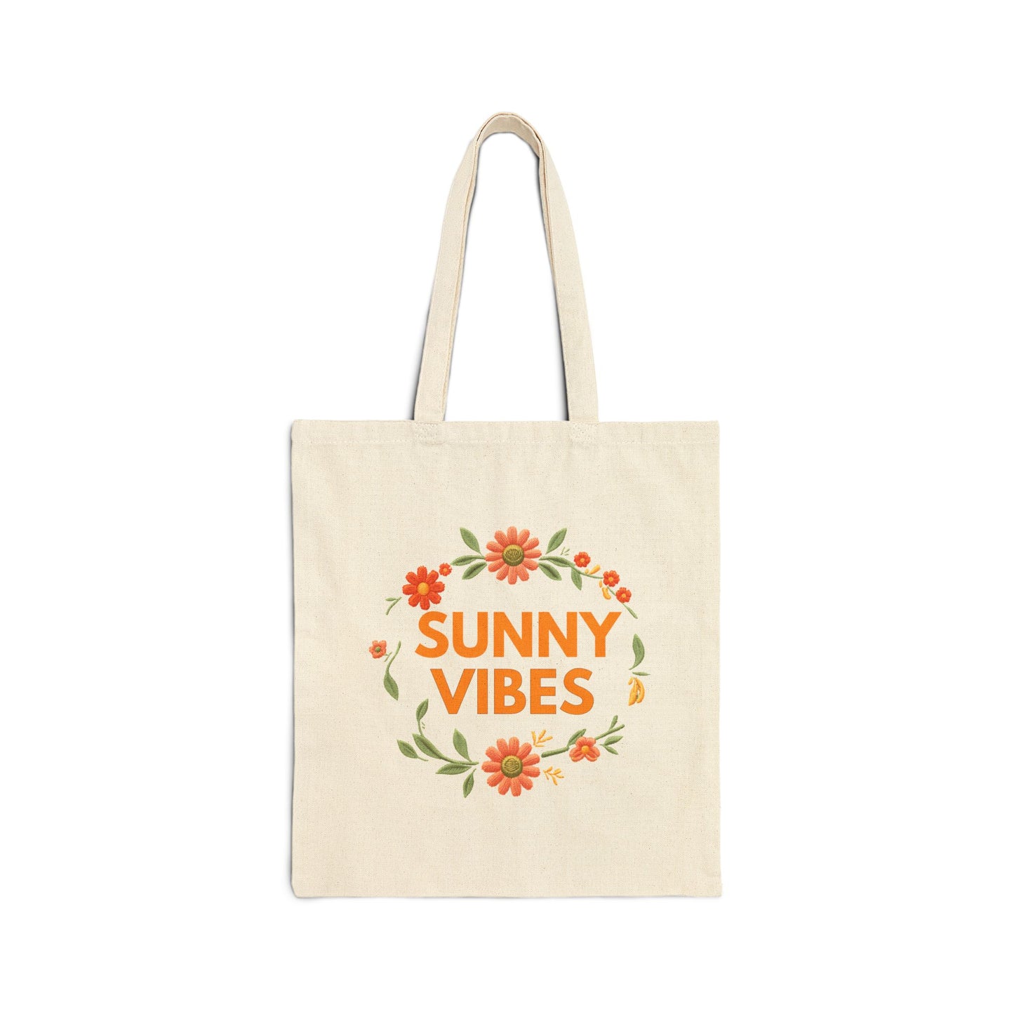 Sunny Vibes Floral Tote Bag . SUMMER BAG - Trending Novelties & Gifts