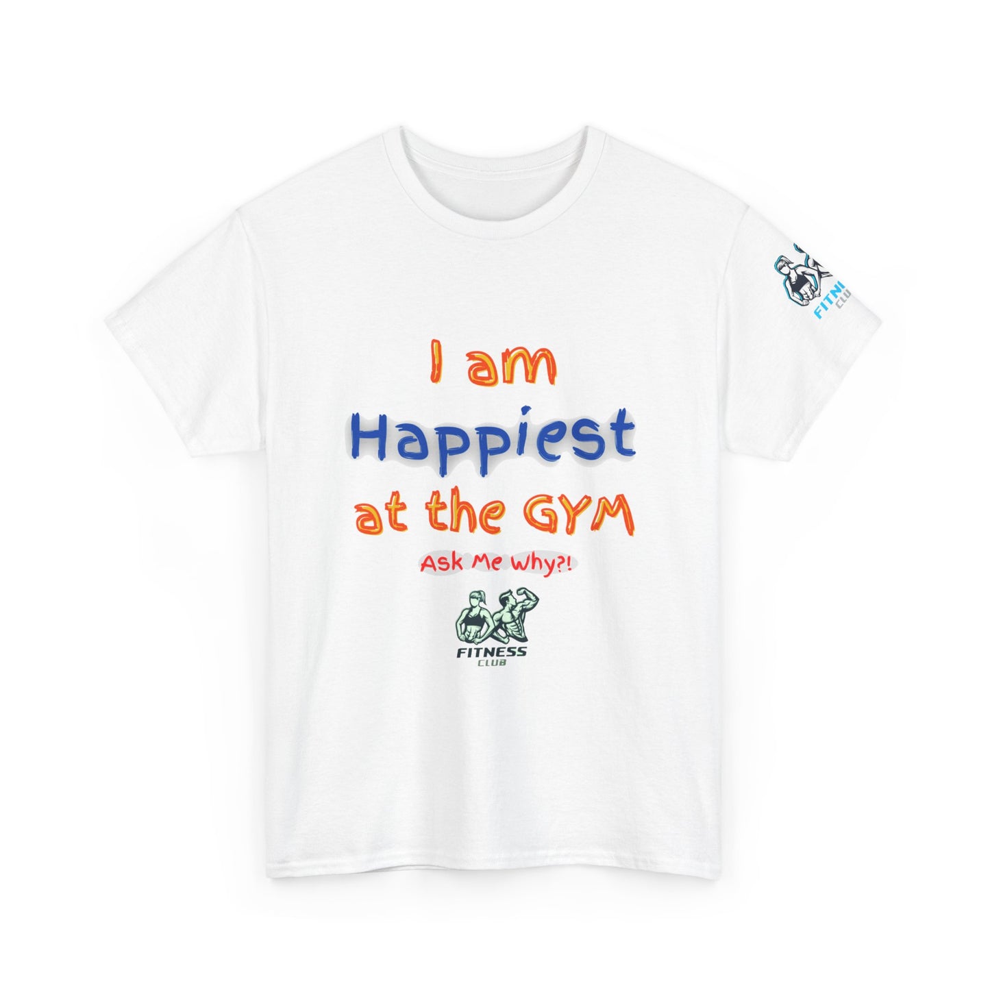 Fitness Quotes GYM Unisex Heavy Cotton Tee 11.FQT