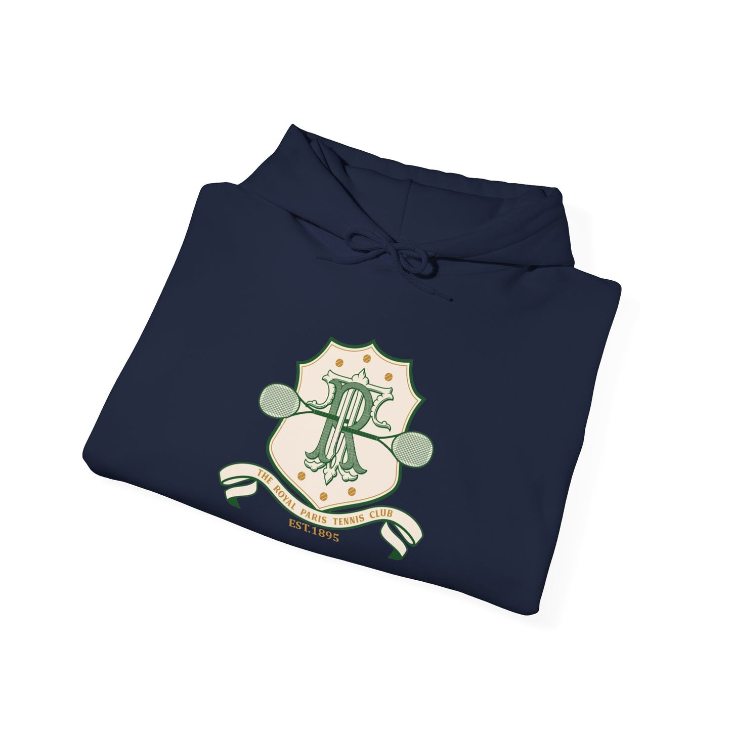 The Royal Paris Tennis Club Hoodie – Vintage Tennis  Crest Pullover