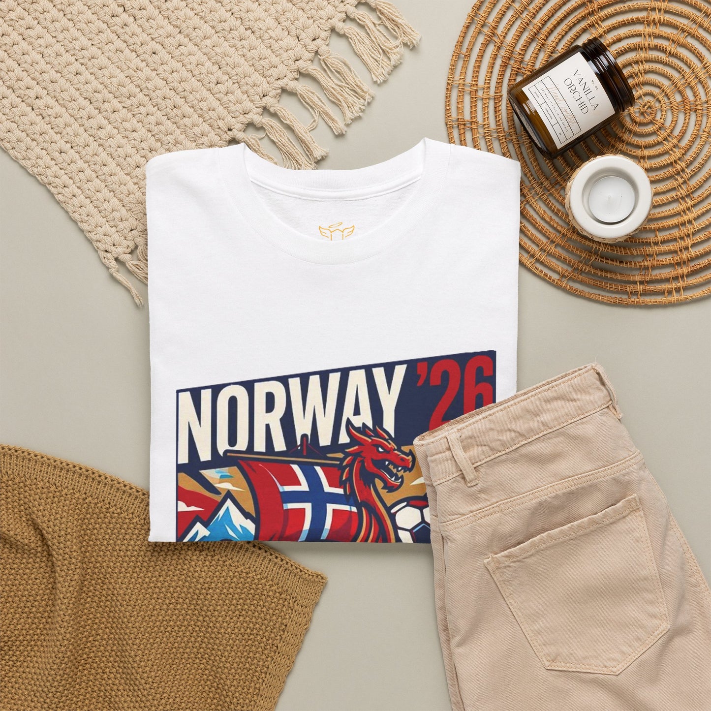 Leaders of the North: Norway '26 Soccer Fan Tee