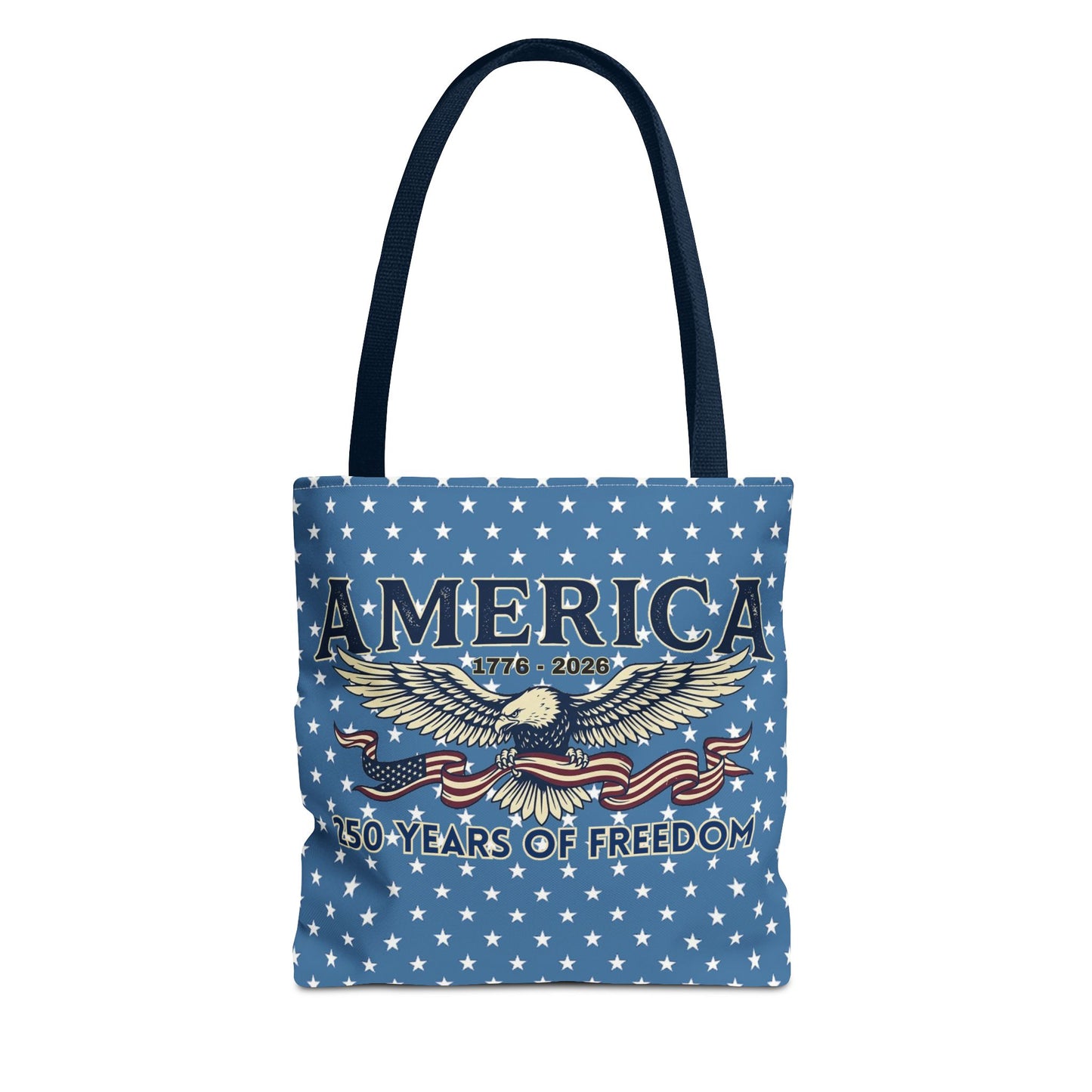 USA 250th ANNIVERSARY Patriotic Tote Bag  | America's 250 Years of Freedom" Eagle Design Tote - Trending Novelties & Gifts
