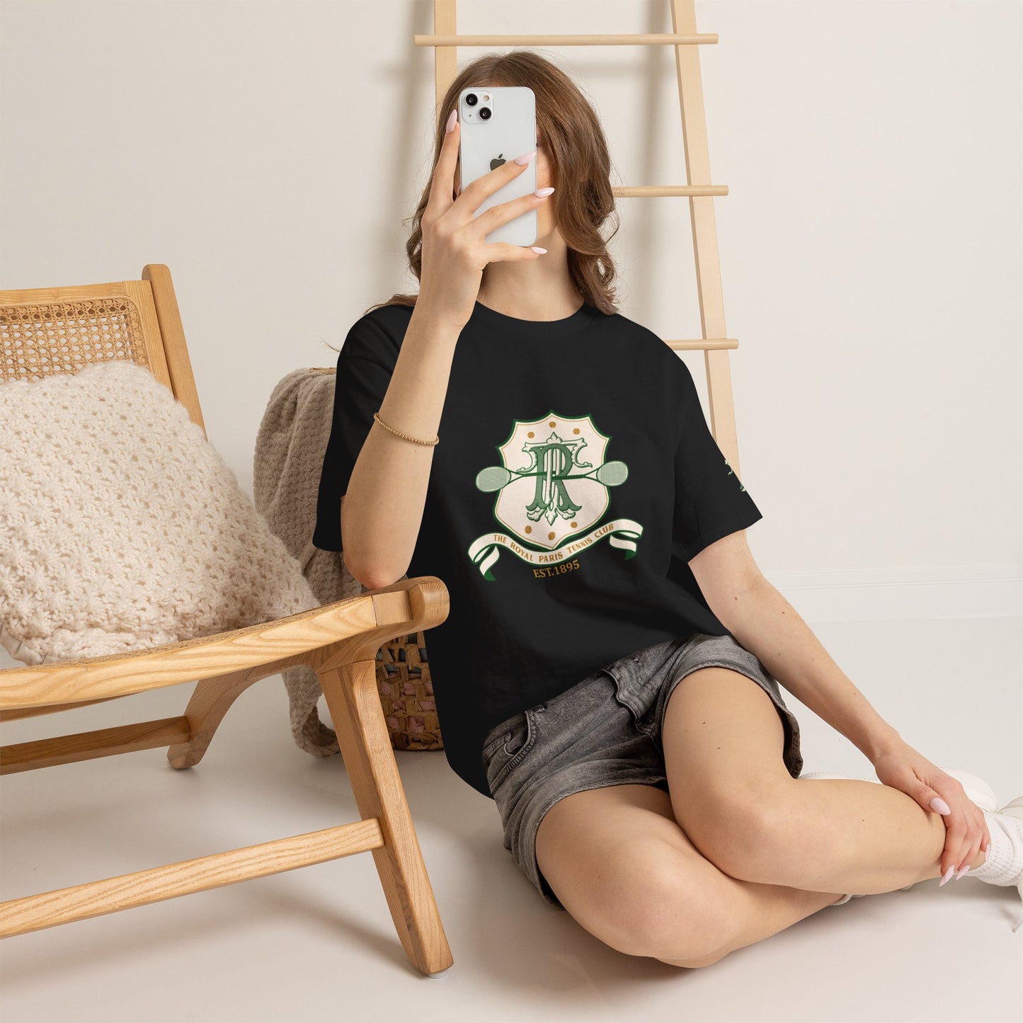 The Royal Paris Tennis Club Tee — Vintage Graphic Tennis T-Shirt