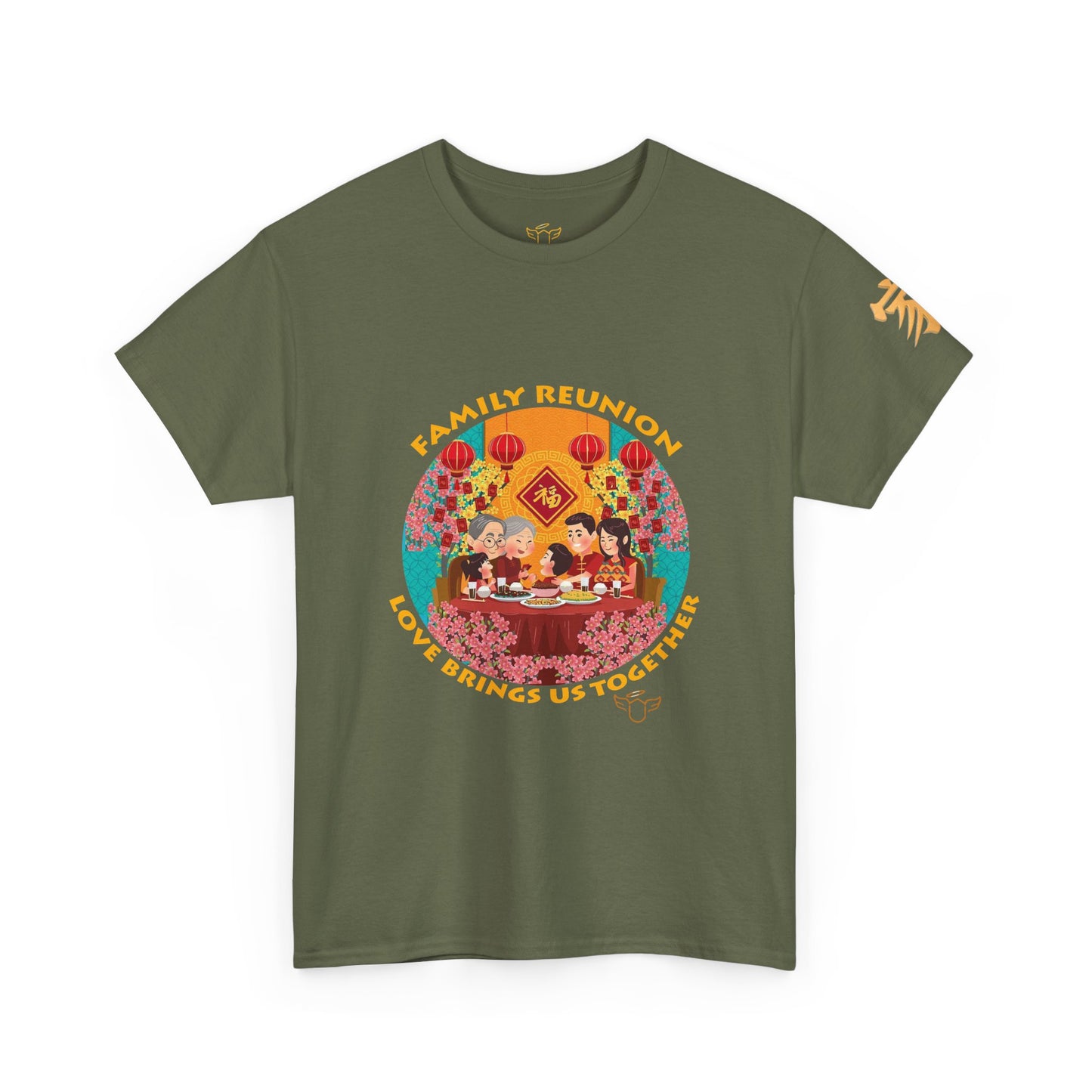 Family Reunion T-Shirt — "Family Reunion: Love Brings Us Together" Novelty Tee
