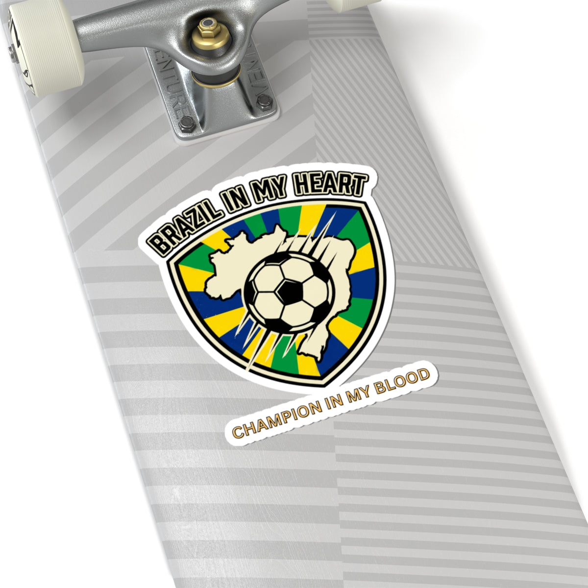 Brazil In My Heart Sticker | Brazil fans world cup 2026 sticker