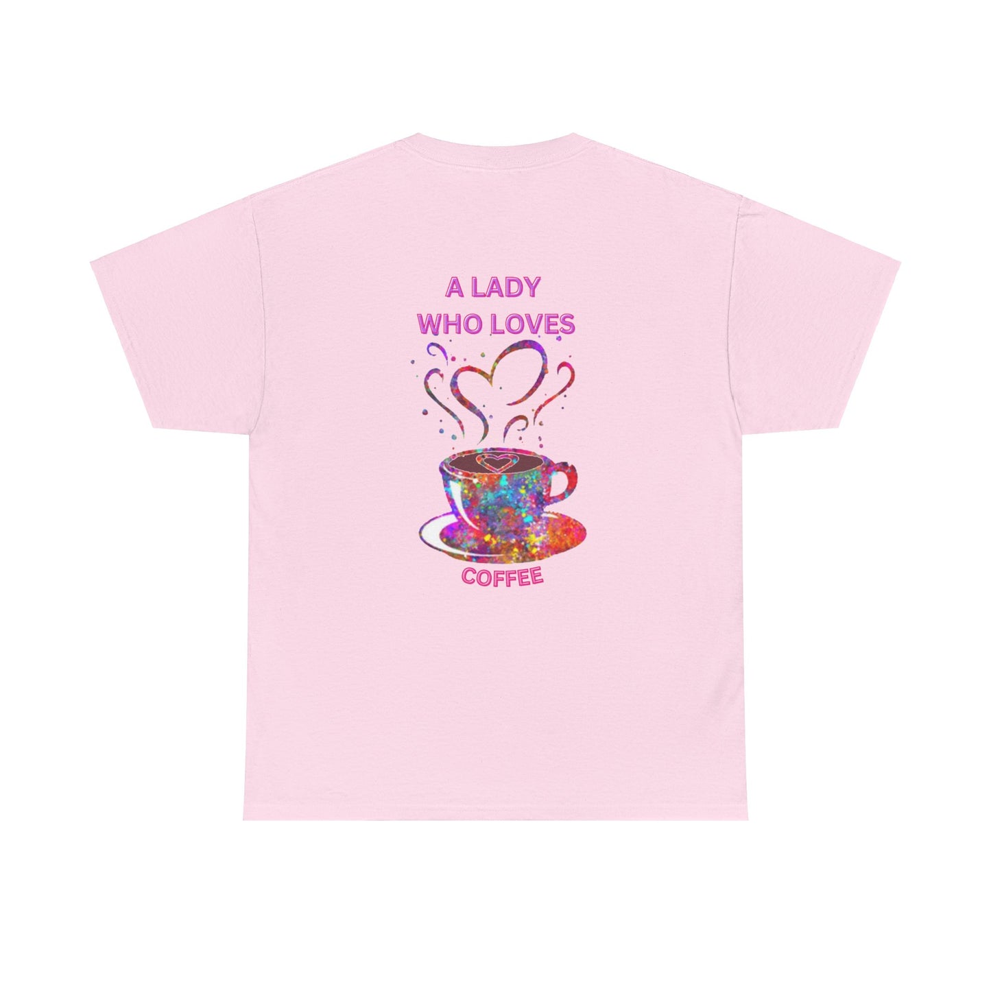 Coffee Lover Cotton Tee - For Women Who Love Coffee