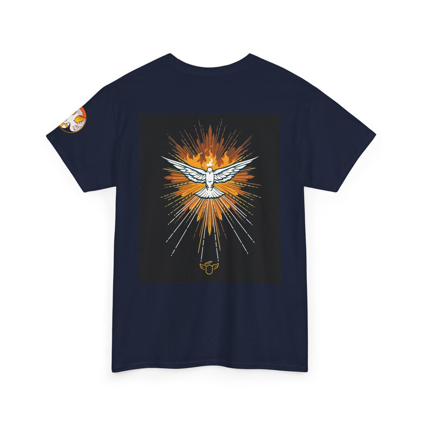 Holy Spirit Dove T-Shirt — Radiant Catholic Faith Graphic Tee (CT)