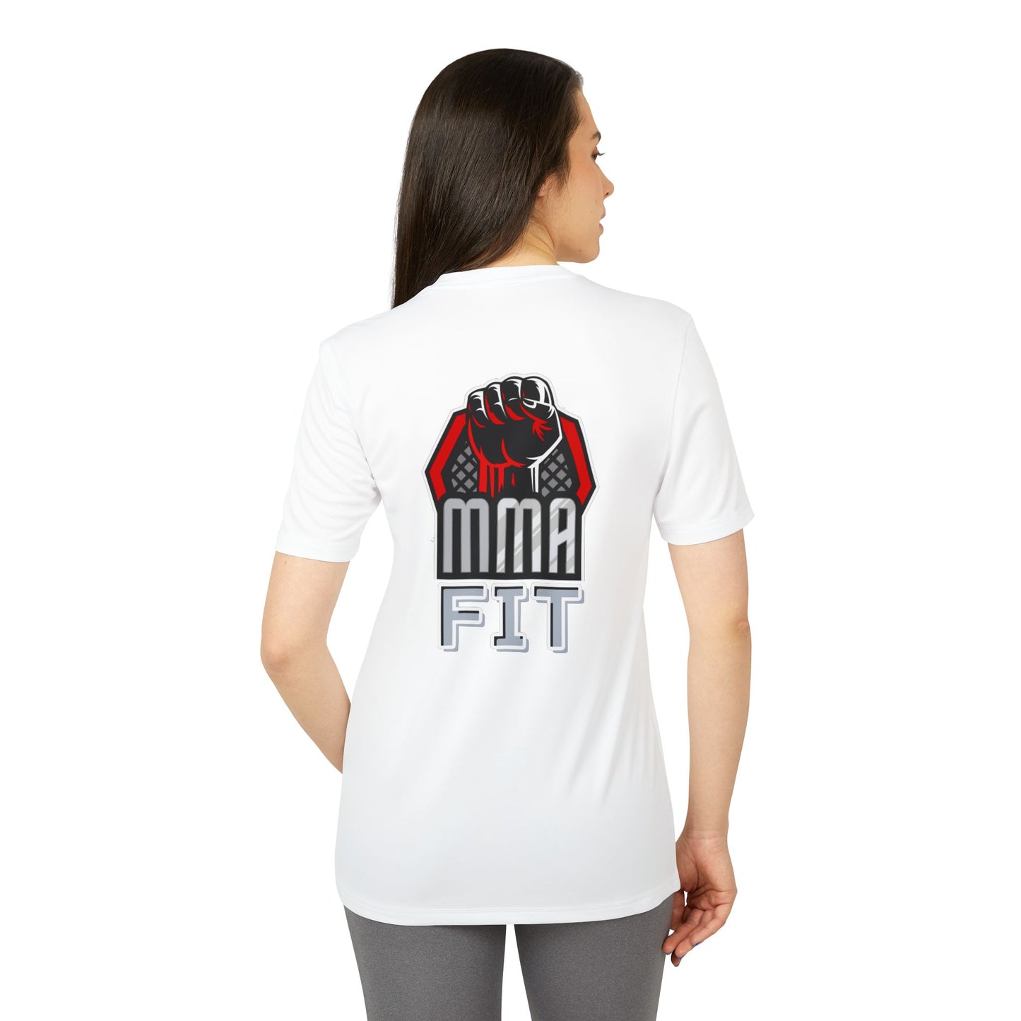 Adidas Sports T-shirt for MMA Fans, Adidas t-shirt, t-shirts with MMA logo design,