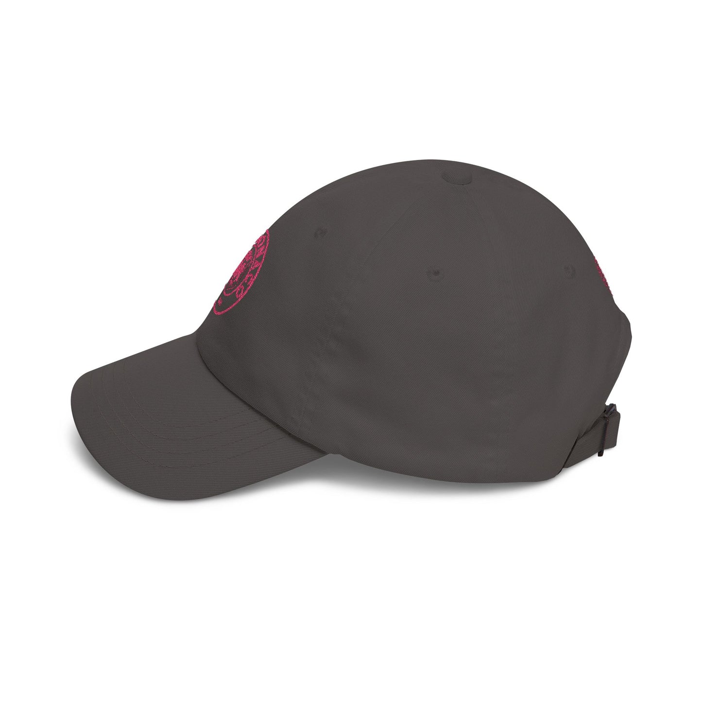 Club Monaco Embroidered Dad Cap — Classic White Baseball Hat (EM)