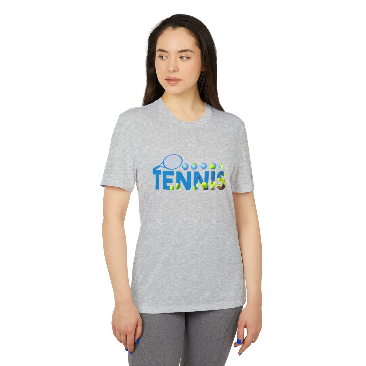 Adidas Tennis Sport T-shirt (Sky Creative1)