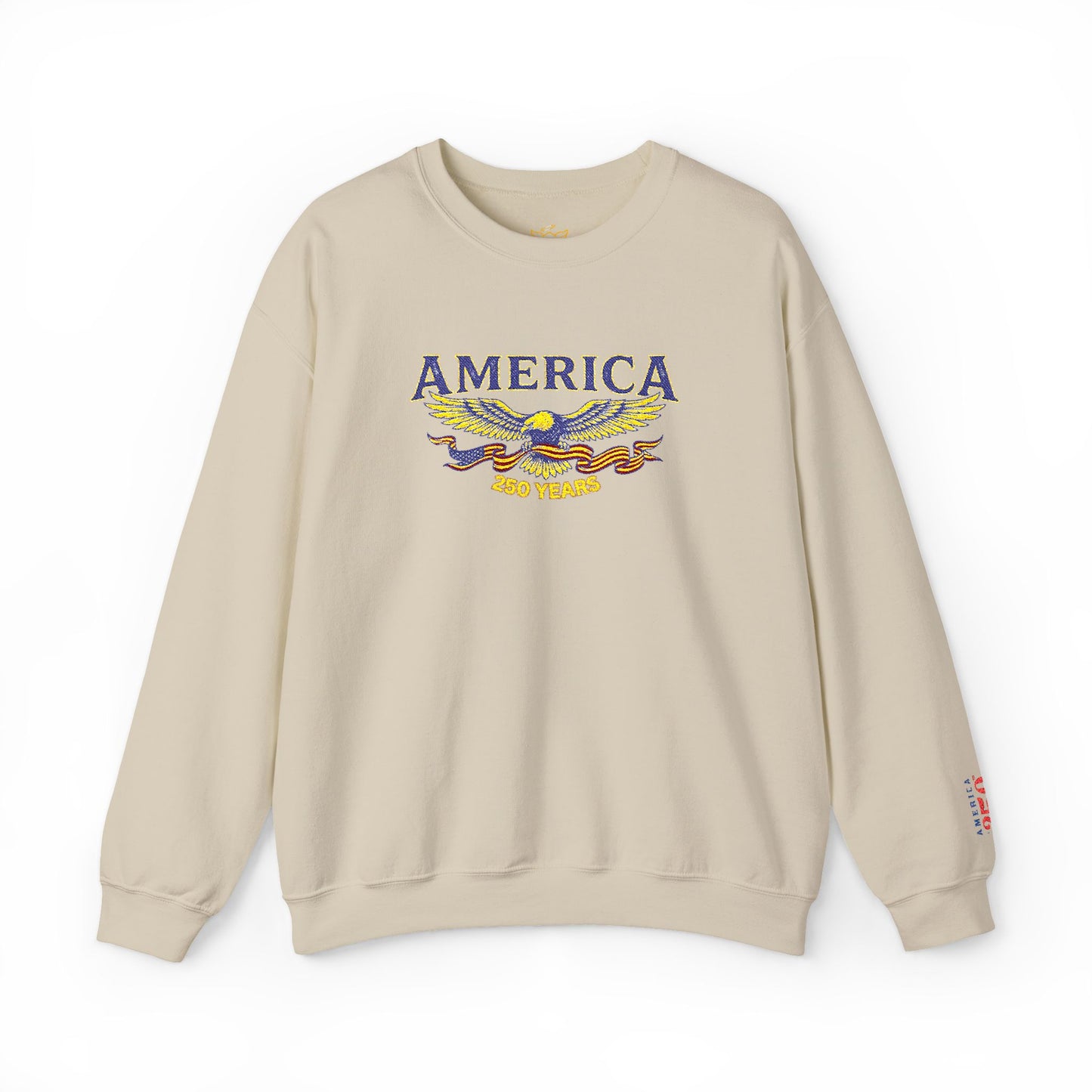 USA 250th American Eagle Crewneck Sweatshirt — USA 250th Vintage Patriotic Pullover - Trending Novelties & Gifts