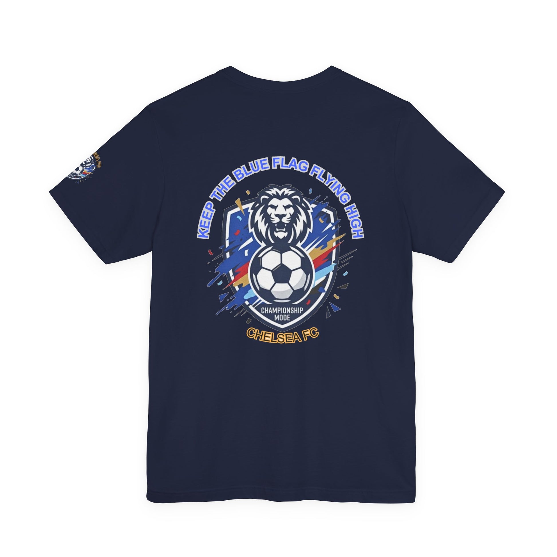Keep the Blue Flag Flying High Tee | Retro Soccer, Chelsea Pride - Trending Novelties & Gifts