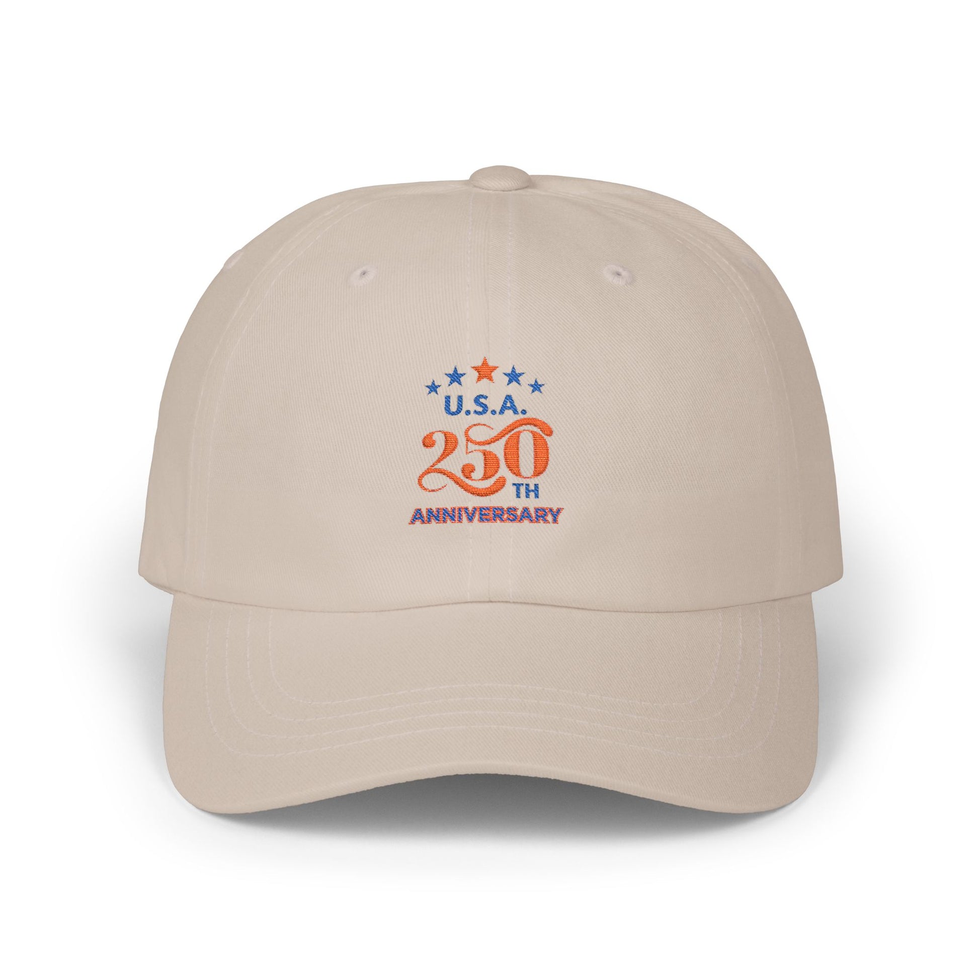 USA 250th Anniversary Dad Cap — Patriotic 250th Anniversary Baseball Hat - Trending Novelties & Gifts