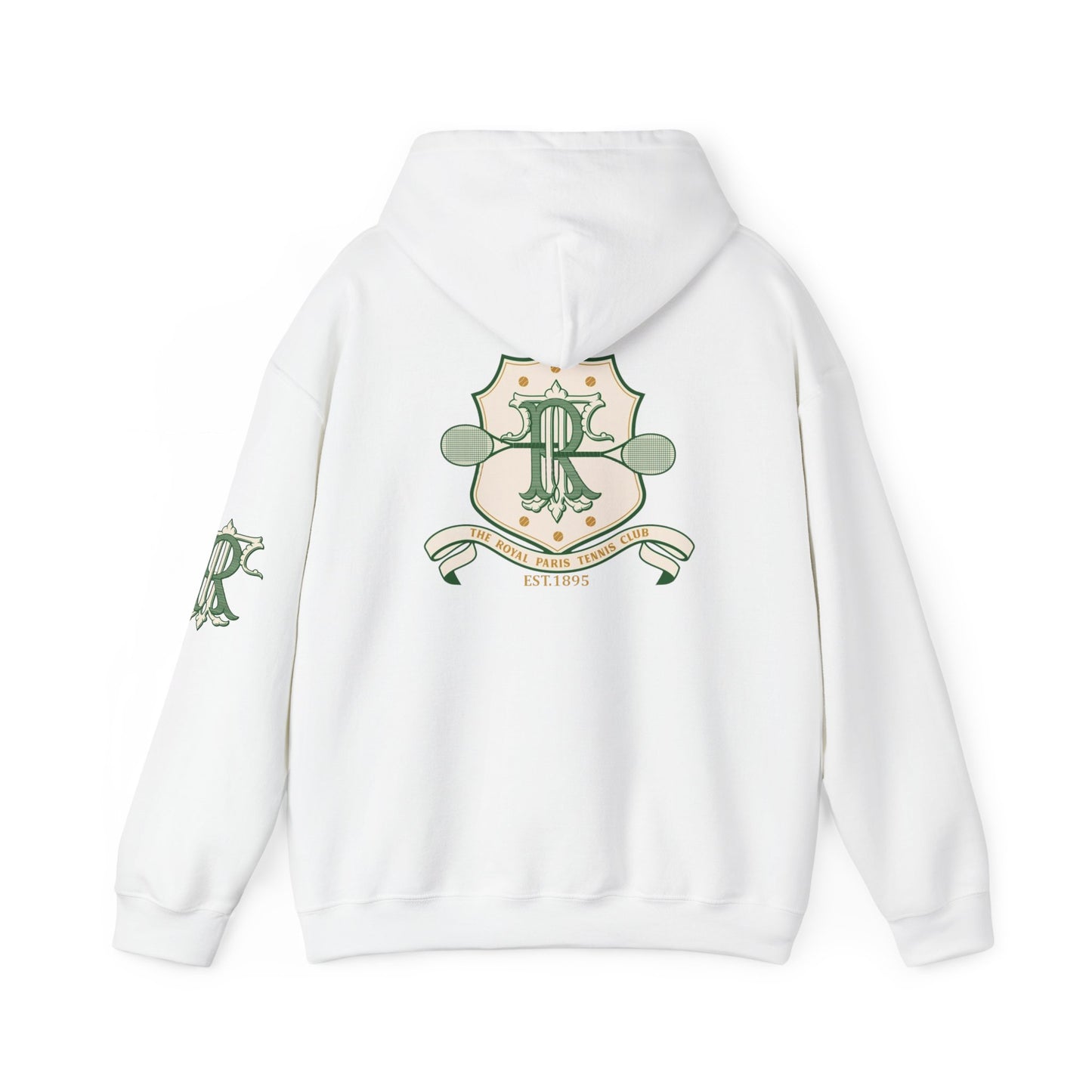 The Royal Paris Tennis Club Hoodie – Vintage Tennis  Crest Pullover
