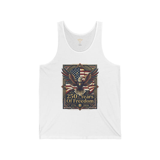 America 250 Years of Freedom Eagle Women's Tank Top — USA 250th ANNIVERSARY Tank Top